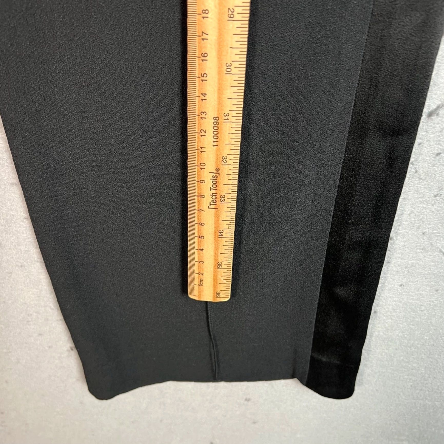 Club Monaco Club Monaco Women's Dress Pants Black Wide-Leg Size 2 Acetate/Viscose Size 26" / US 2 / IT 38 - 6 Thumbnail
