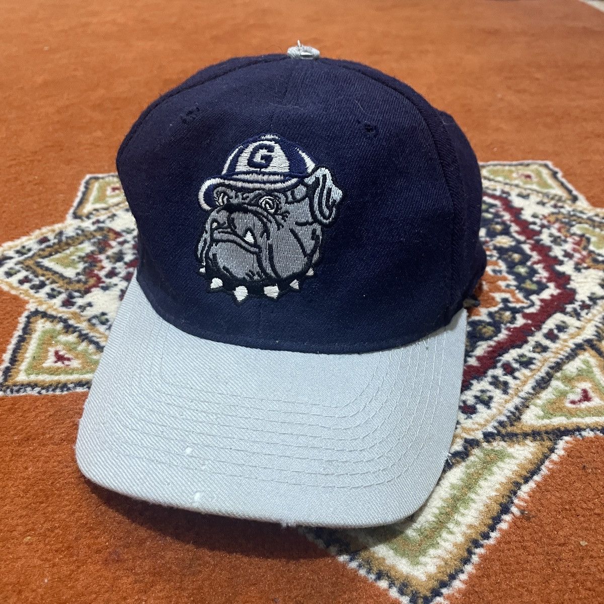image of American Needle x Snap Back Americain Needle Georgtown Cap in Navy, Men's