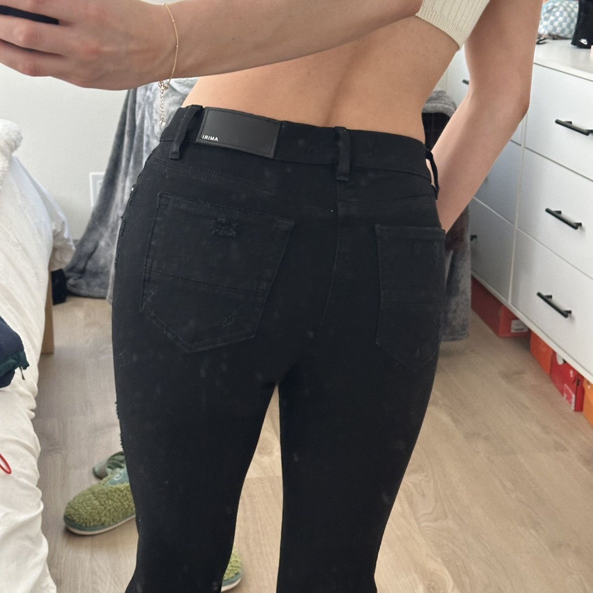 Amiri AMIRI BLACK SKINNY PANT Size 27" / US 4 / IT 40 - 2 Thumbnail