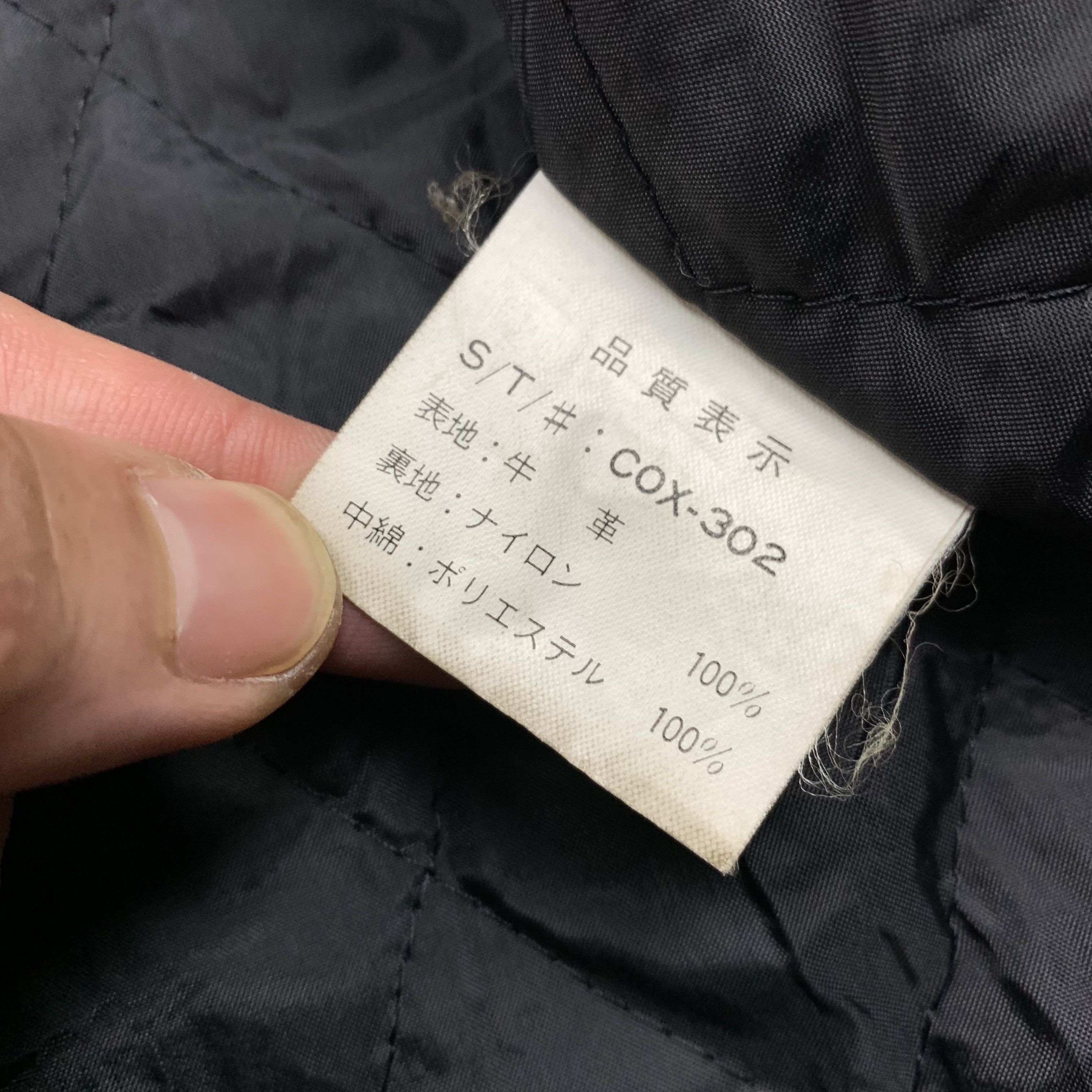 Genuine Leather Vintage Leather Jacket Pourpoint Black Coat Size US L / EU 52-54 / 3 - 7 Thumbnail