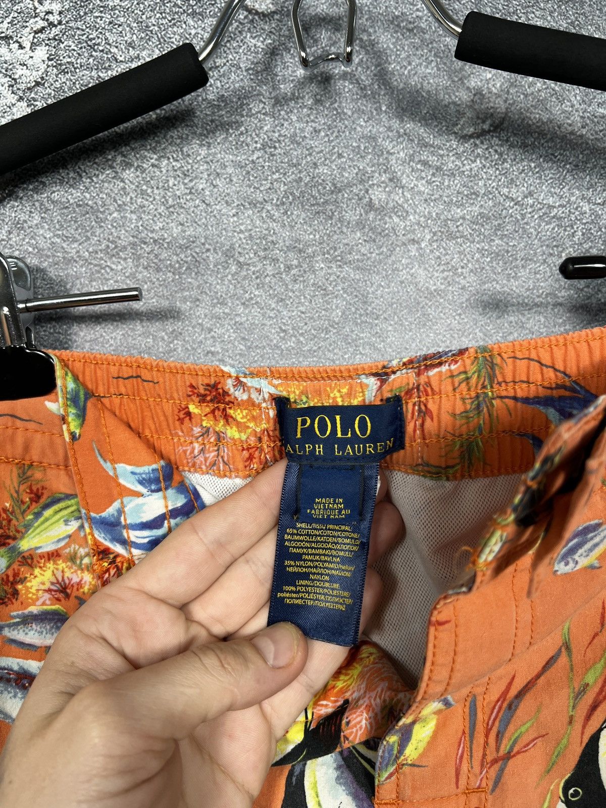 Polo Ralph Lauren Vintage Ralph Lauren All Over Fish Print Swim Shorts Size S Size US 30 / EU 46 - 8 Thumbnail