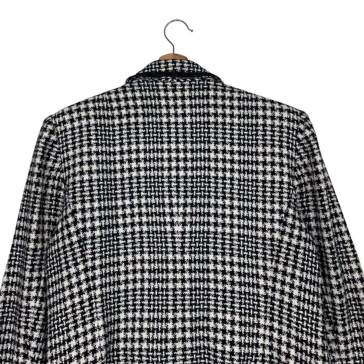 Japanese Brand Takeo Nishida Houndstooth Women Jacket Size M / US 6-8 / IT 42-44 - 8 Thumbnail