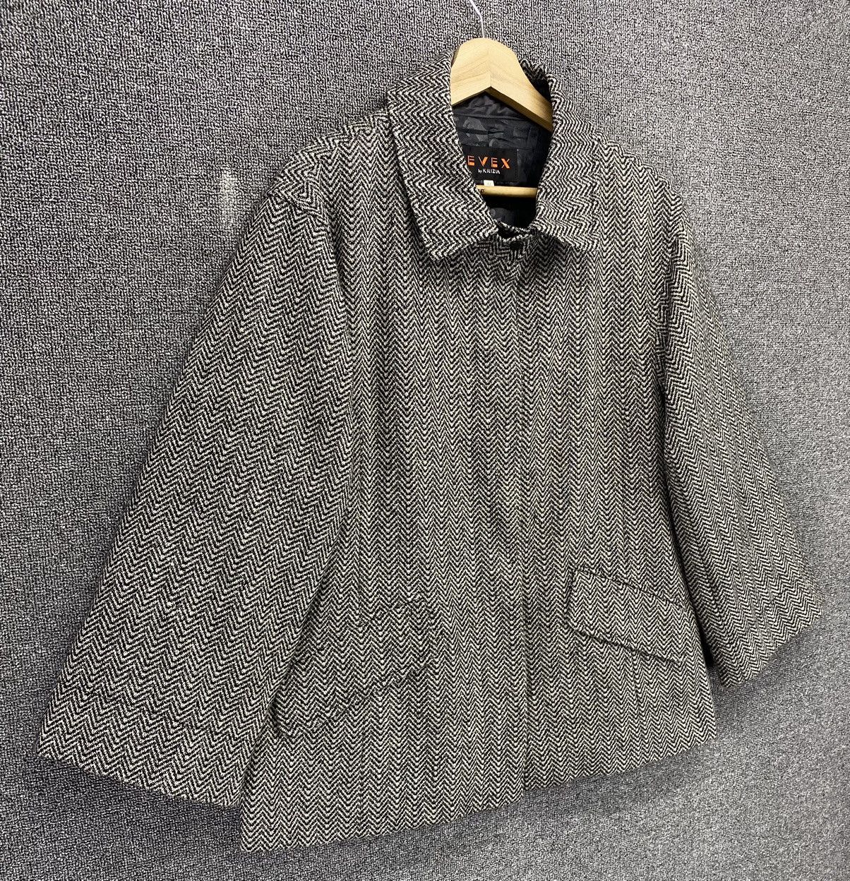 Krizia Uomo Vintage Krizia Uomo Evex Wool Jacket Size M / US 6-8 / IT 42-44 - 2 Thumbnail