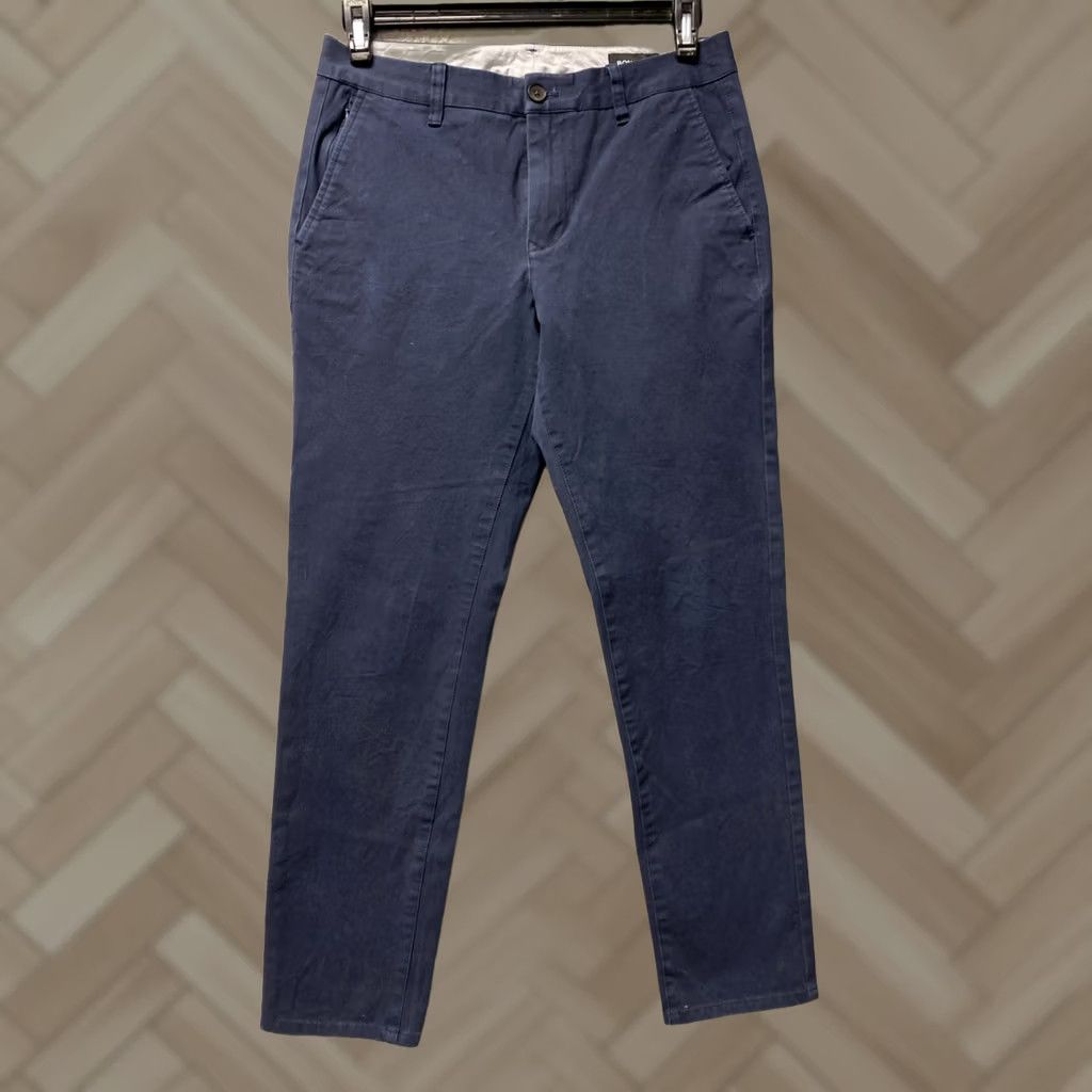 Bonobos Bonobos Pants Mens 30x30 Navy Slim Stretch Cotton Chino / 0765 Size US 30 / EU 46 - 1 Thumbnail