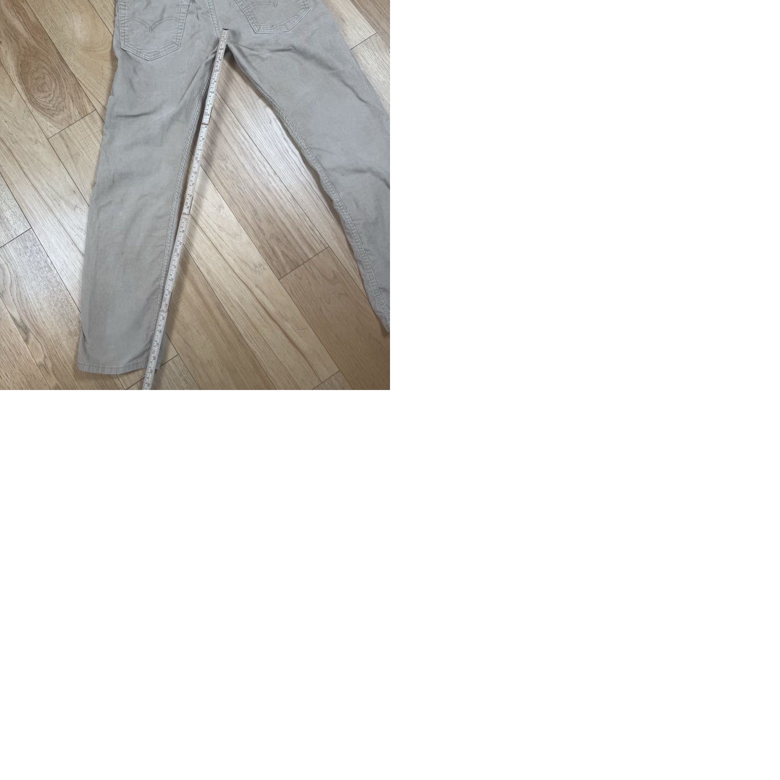 Levi's Levi's 502 Corduroy Pants Mens 30x29 Khaki Beige Straight Leg Regular Color: Orange denim Chino Style: Corduroy Pants Mens Medium? Size US 30 / EU 46 - 9 Thumbnail