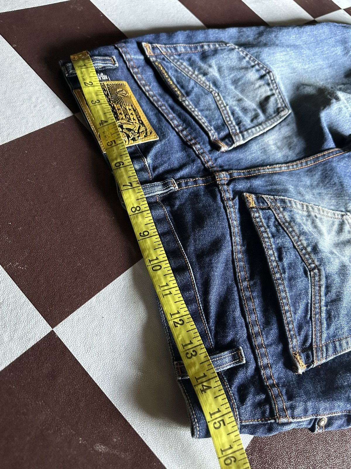 Vintage × Volcom Vintage Volcom rusty wash distressed denim jeans Size US 30 / EU 46 - 9 Thumbnail
