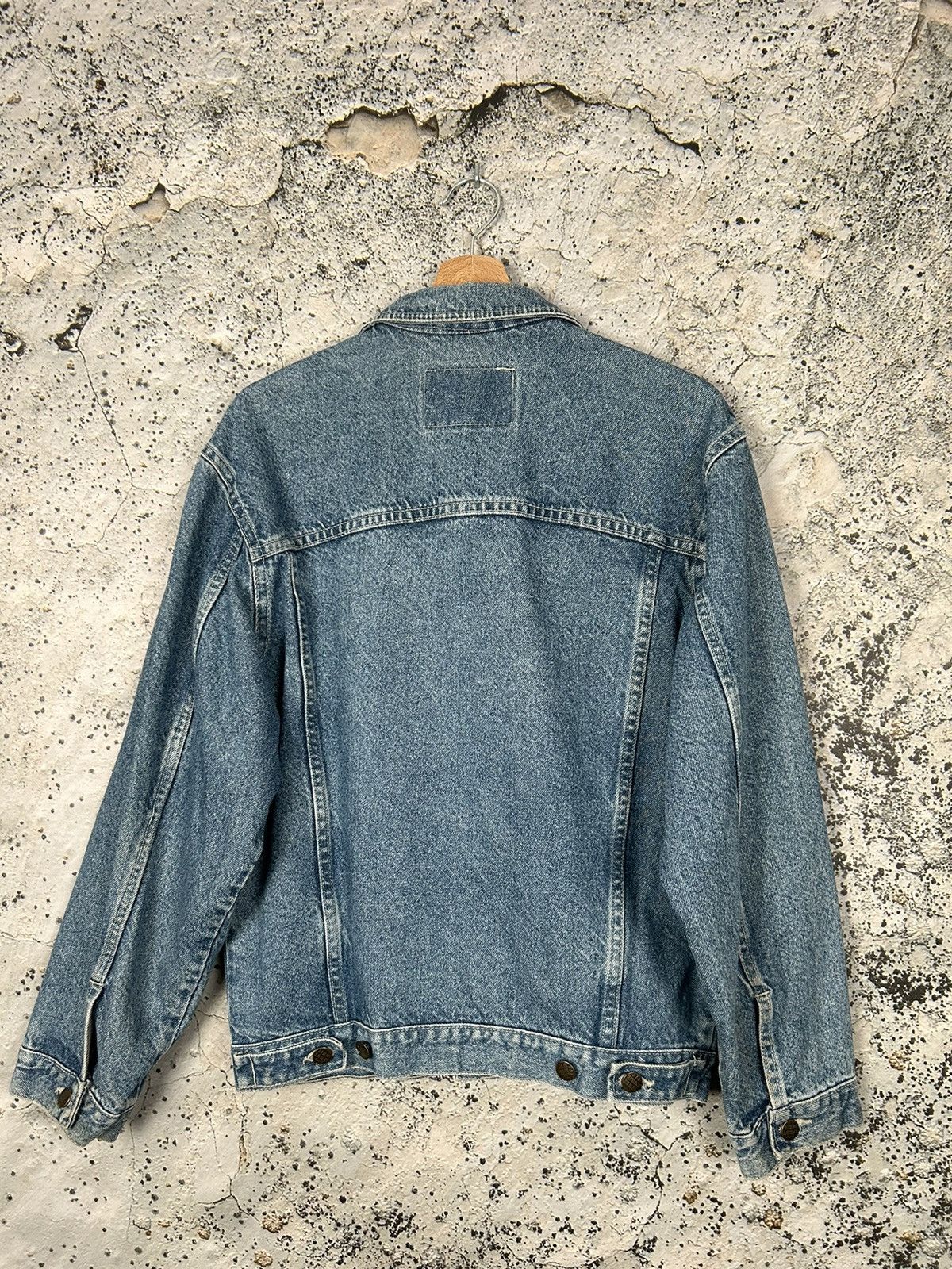 Vintage Vintage Denim Jacket Trucker 90s Streetwear Workwear Size US L / EU 52-54 / 3 - 4 Thumbnail