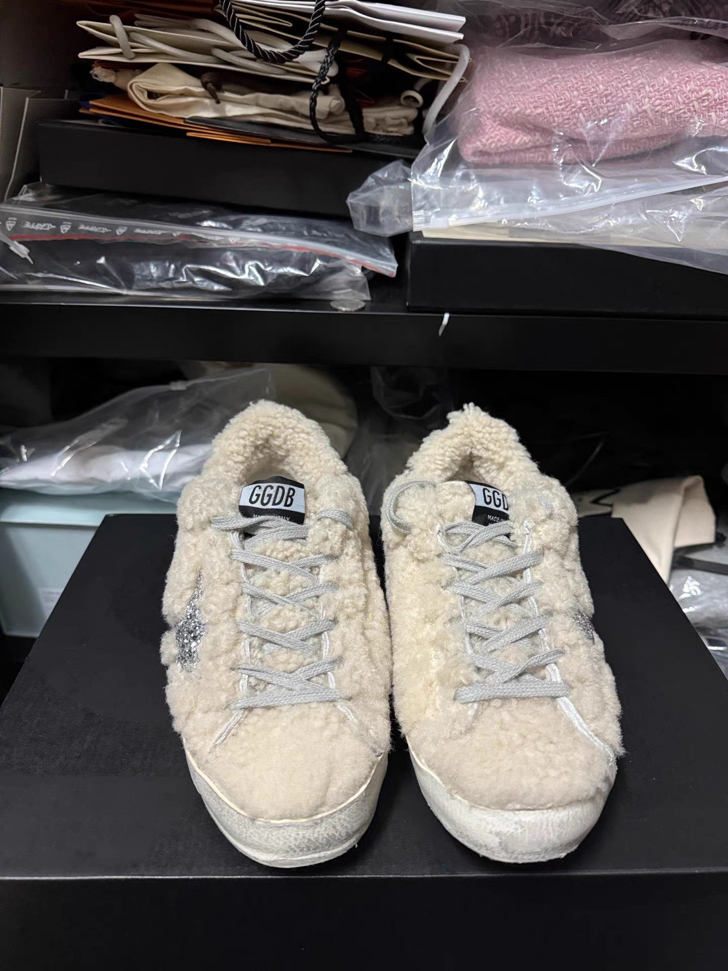 Golden Goose Golden Goose GGDB Super Star Fur Sneakers K6 Size US 9 / IT 39 - 2 Thumbnail