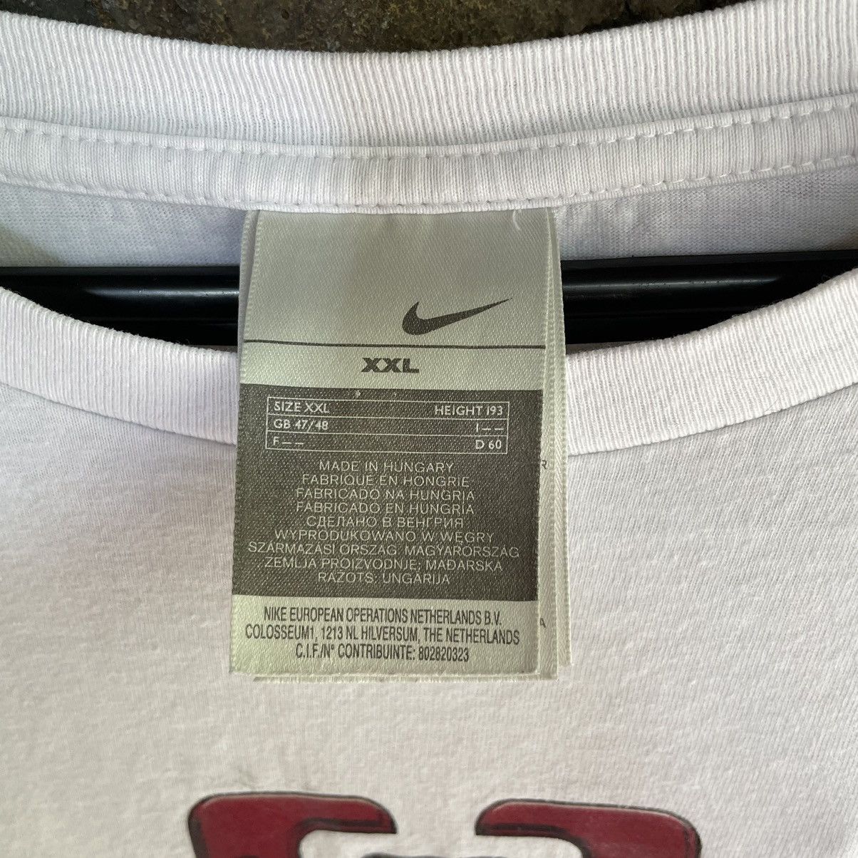 Nike Vintage Nike Shox Central Logo T-Shirt Size US XL / EU 56 / 4 - 5 Thumbnail