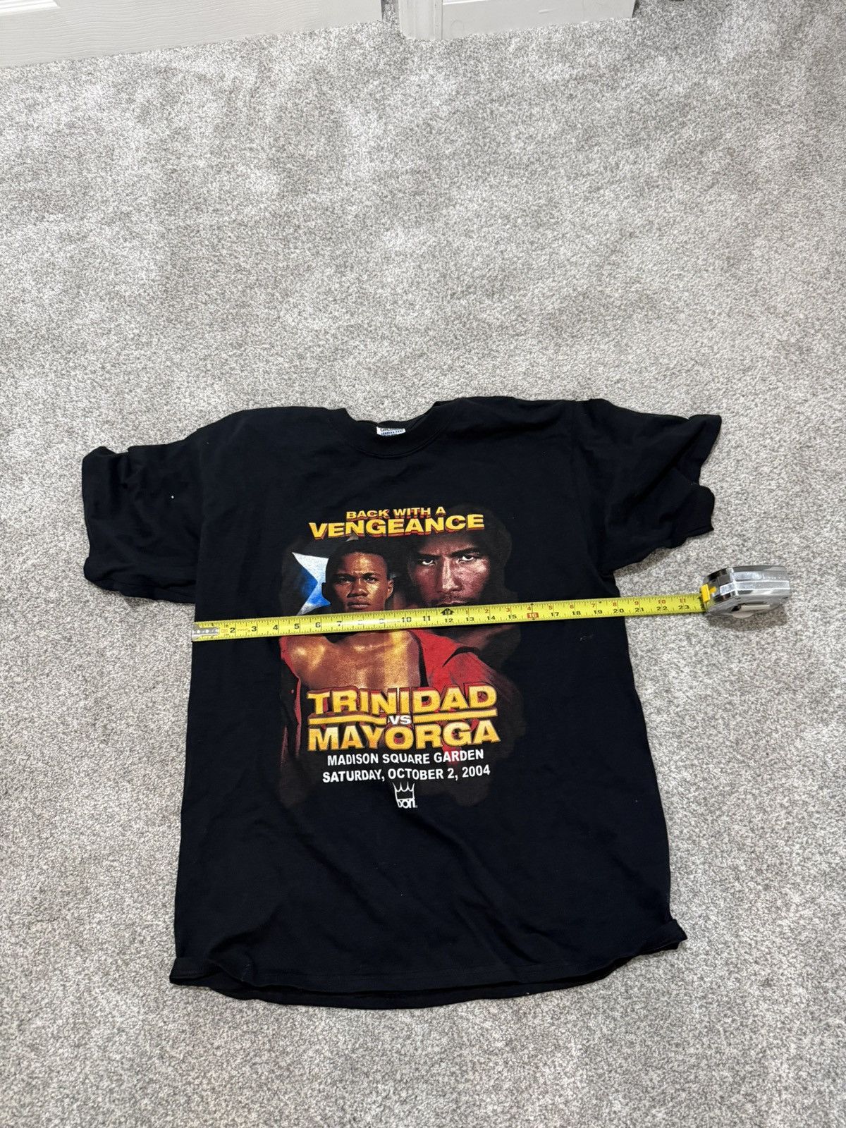 Gildan Trinidad vs. Mayorga 2004 Shirt L Boxing Sports Size US L / EU 52-54 / 3 - 6 Thumbnail