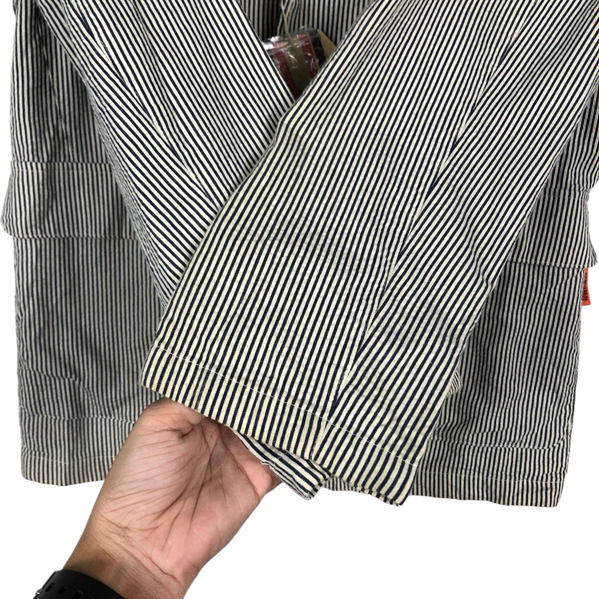 Japanese Brand 🔥Vintage Universal Overall Chicago Chore Jacket Hickory Size US M / EU 48-50 / 2 - 15 Thumbnail