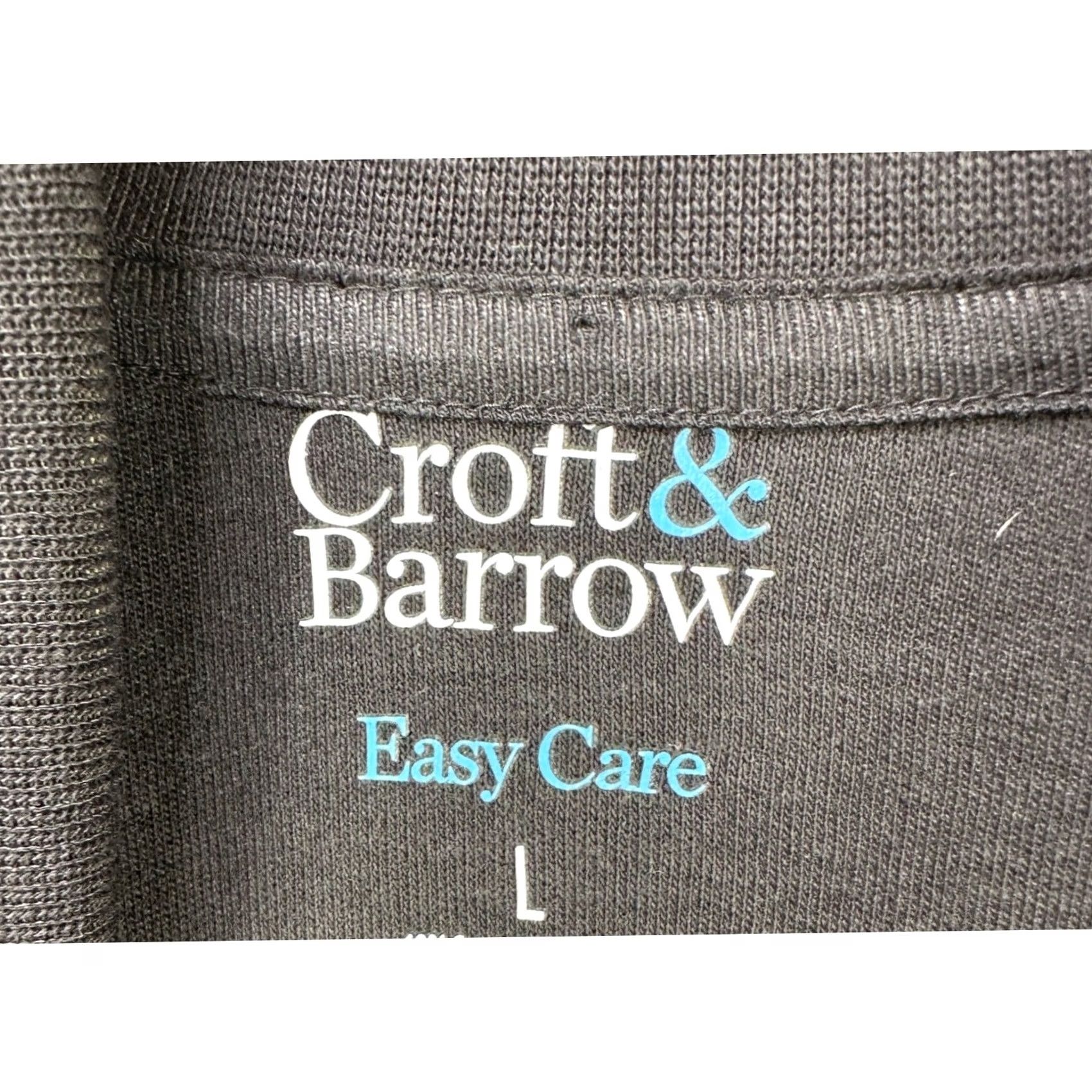 Croft & Barrow Croft & Barrow T-Shirt Long Sleeve Tee Mens Large Black Turtleneck Soft Casual NEW Size US L / EU 52-54 / 3 - 4 Thumbnail