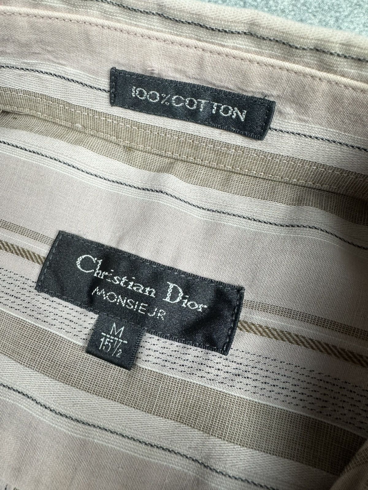 Christian Dior Monsieur × Dior × Vintage Christian Dior Monsieur Vintage Shirt 90s Old Money Size US L / EU 52-54 / 3 - 5 Thumbnail