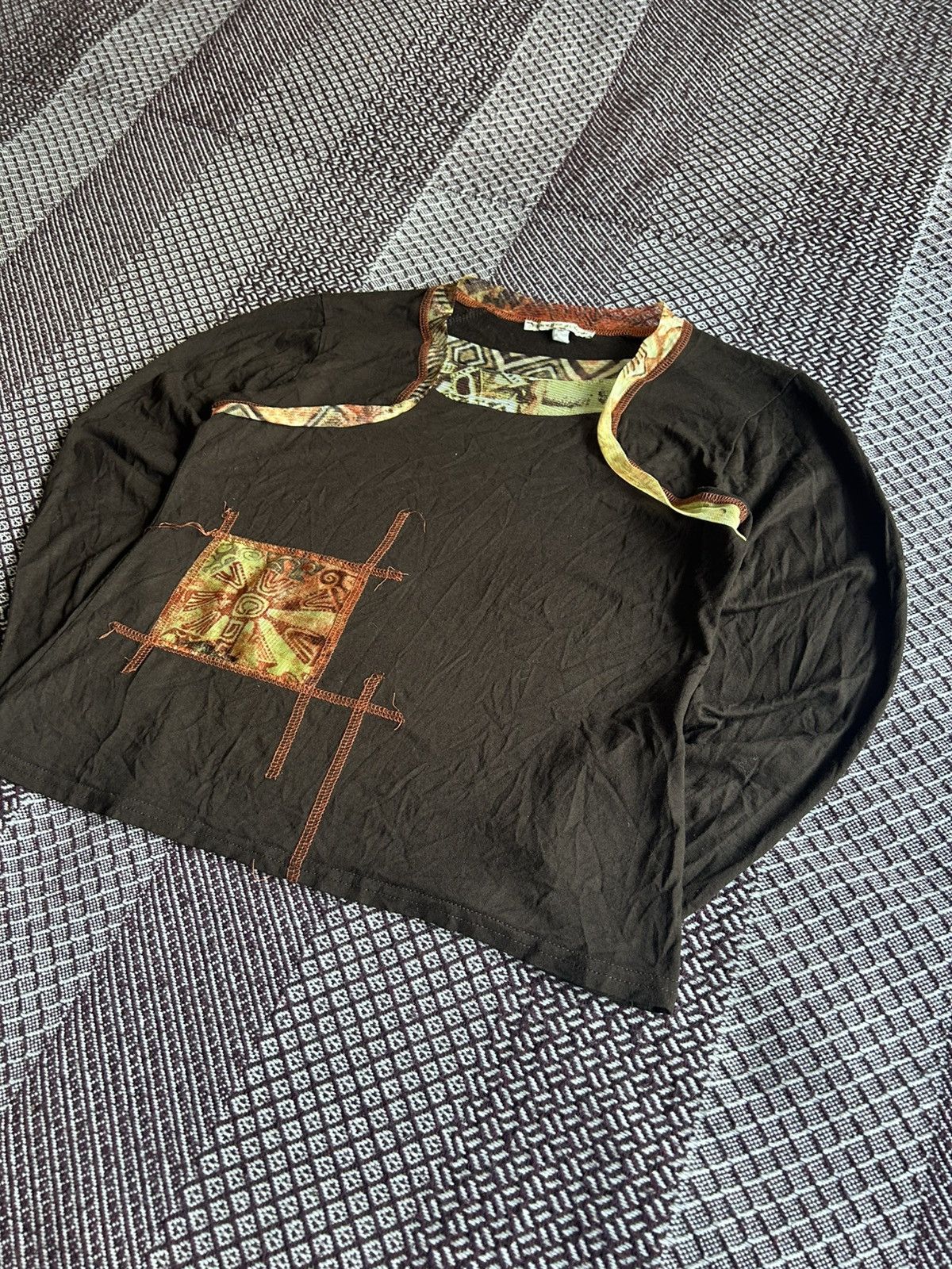 Other Vintage Cop Copine Vibe Y2K Long Sleeve Top Japanese Style Size S / US 4 / IT 40 - 3 Thumbnail