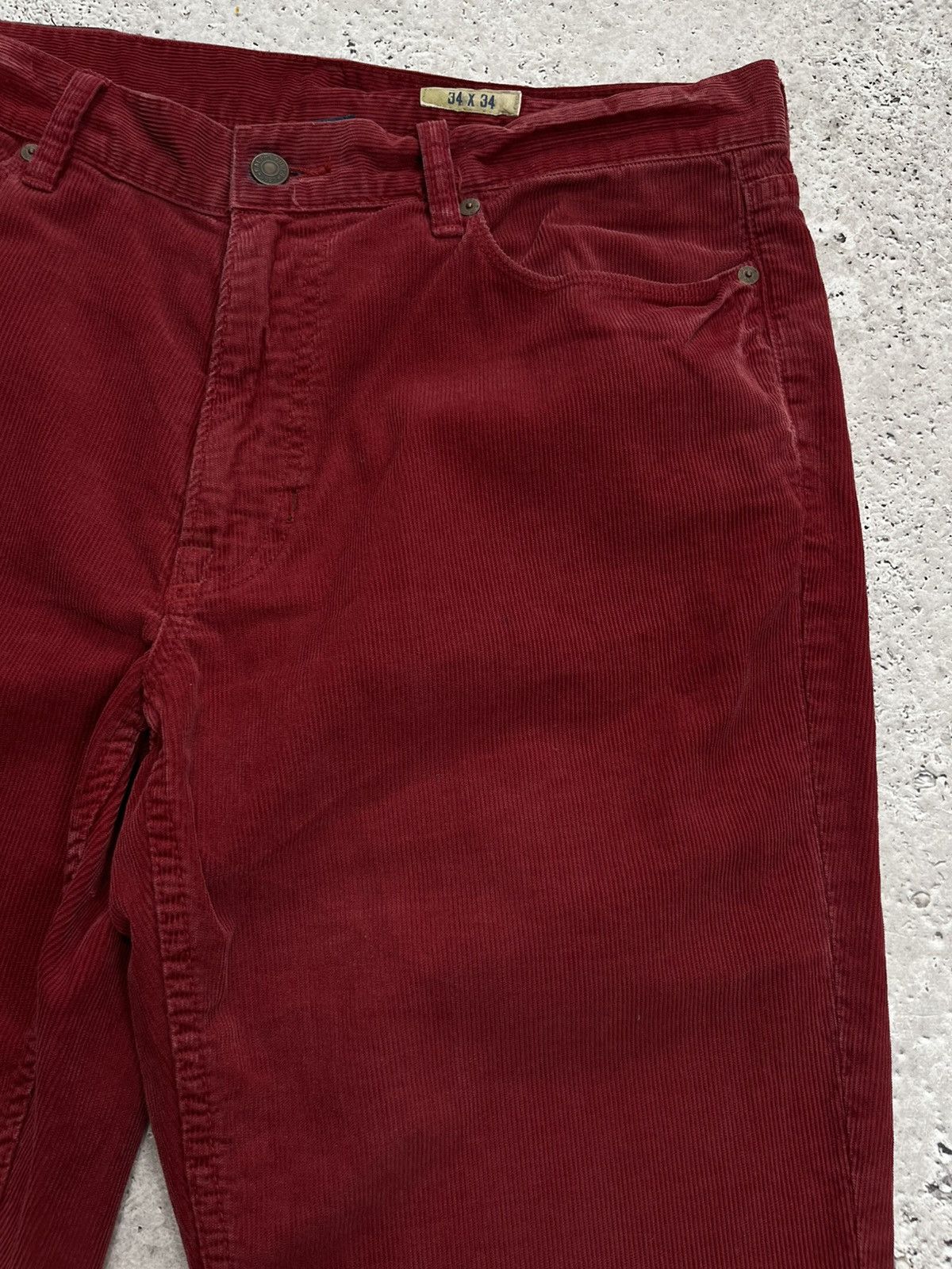 Polo Ralph Lauren Vintage Polo Ralph Lauren Red Corduroy Pants 34x34 Size US 34 / EU 50 - 12 Thumbnail