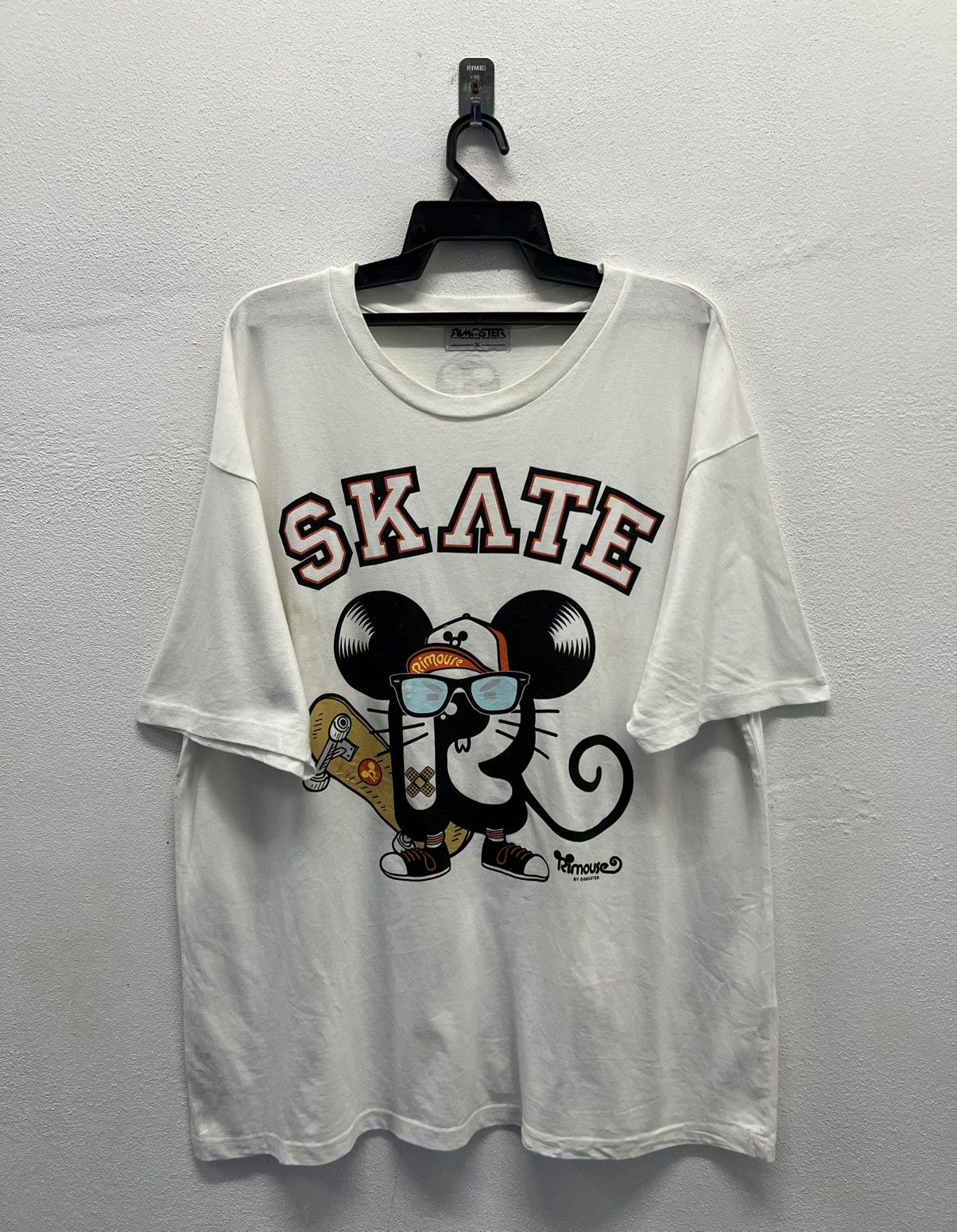 Vintage VINTAGE SKATE RIMOUSE BY RIMASTER TEE SHIRT Size US XXL / EU 58 / 5 - 1 Thumbnail