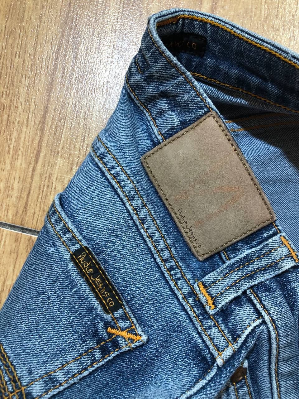 Nudie Jeans Nudie Jeans Men's Skinny Lin Skinny Jeans Blue Size US 28 / EU 44 - 5 Thumbnail