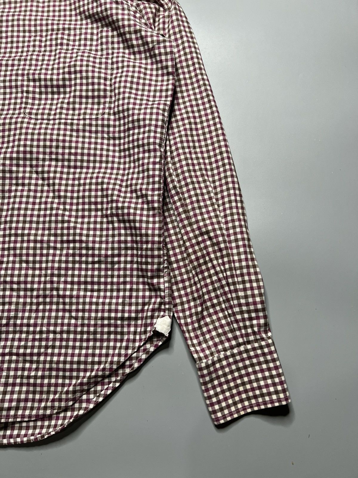 Loro Piana Loro Piana Checkered Cotton Buttondown Size US M / EU 48-50 / 2 - 3 Thumbnail
