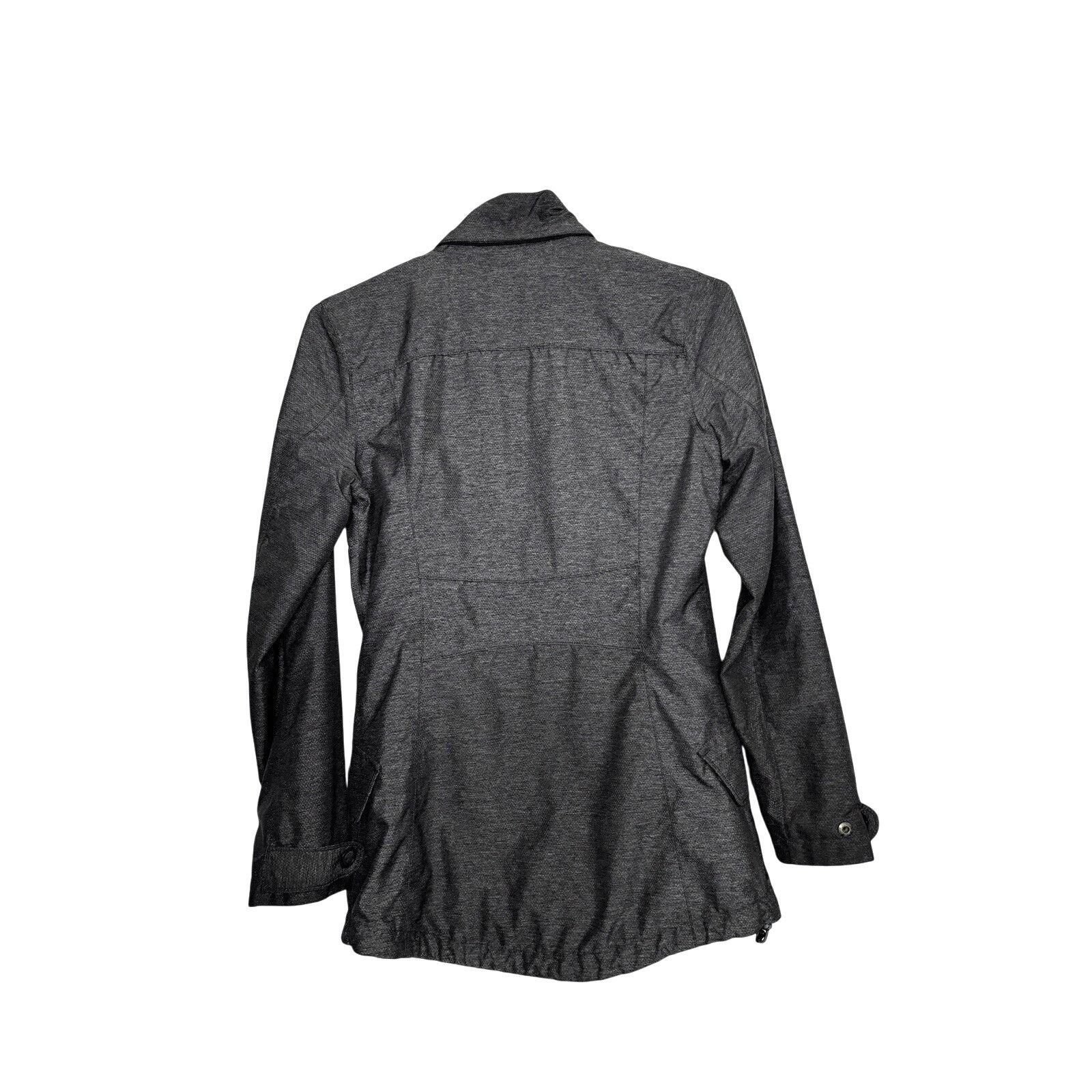 Rei REI Co-op Hooded Trench Elements Rain Jacket Gray Womens M Size M / US 6-8 / IT 42-44 - 4 Thumbnail