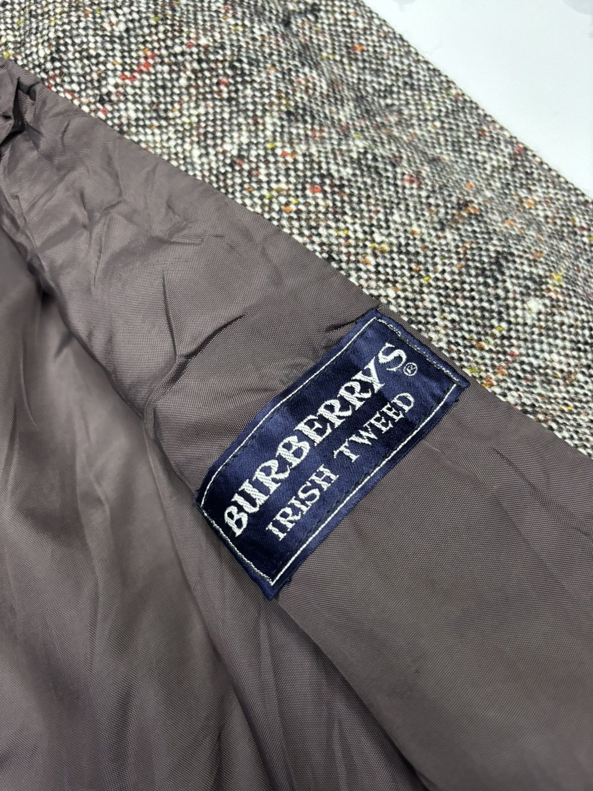 Burberry BURBERRY IRISH TWEED WOOL JACKET Size S / US 4 / IT 40 - 15 Thumbnail