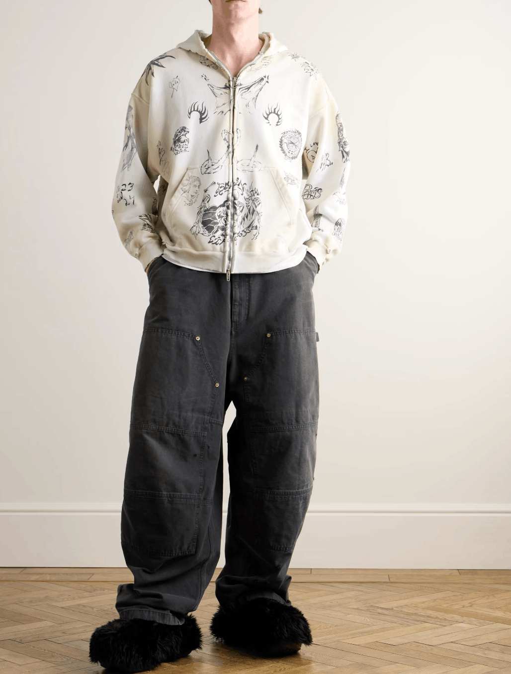 Balenciaga BALENCIAGA FW24 Double Knee Pants Size US 32 / EU 48 - 2 Thumbnail