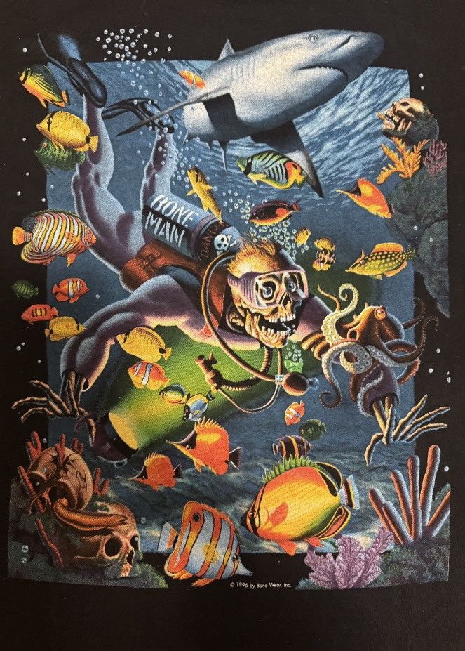 Other Bone Man Graphic Tee Size US M / EU 48-50 / 2 - 2 Thumbnail
