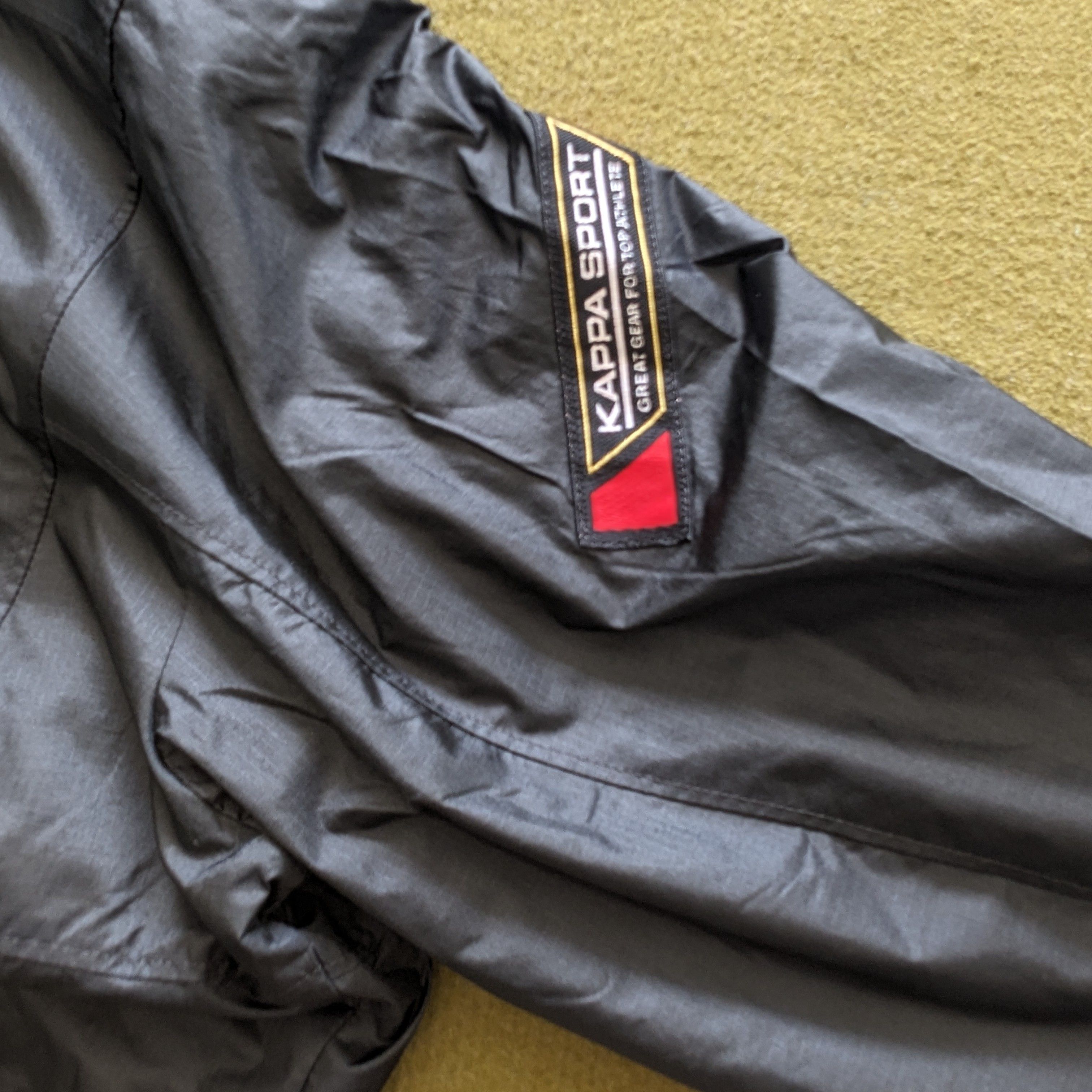 Kappa Vintage KAPPA Sports Windbreaker Jacket Size US L / EU 52-54 / 3 - 3 Thumbnail