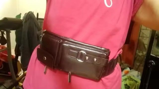 Japanese Brand × Vintage Multi Pocket Fanny Pack PU Leather Waist Bag Size ONE SIZE - 6 Thumbnail