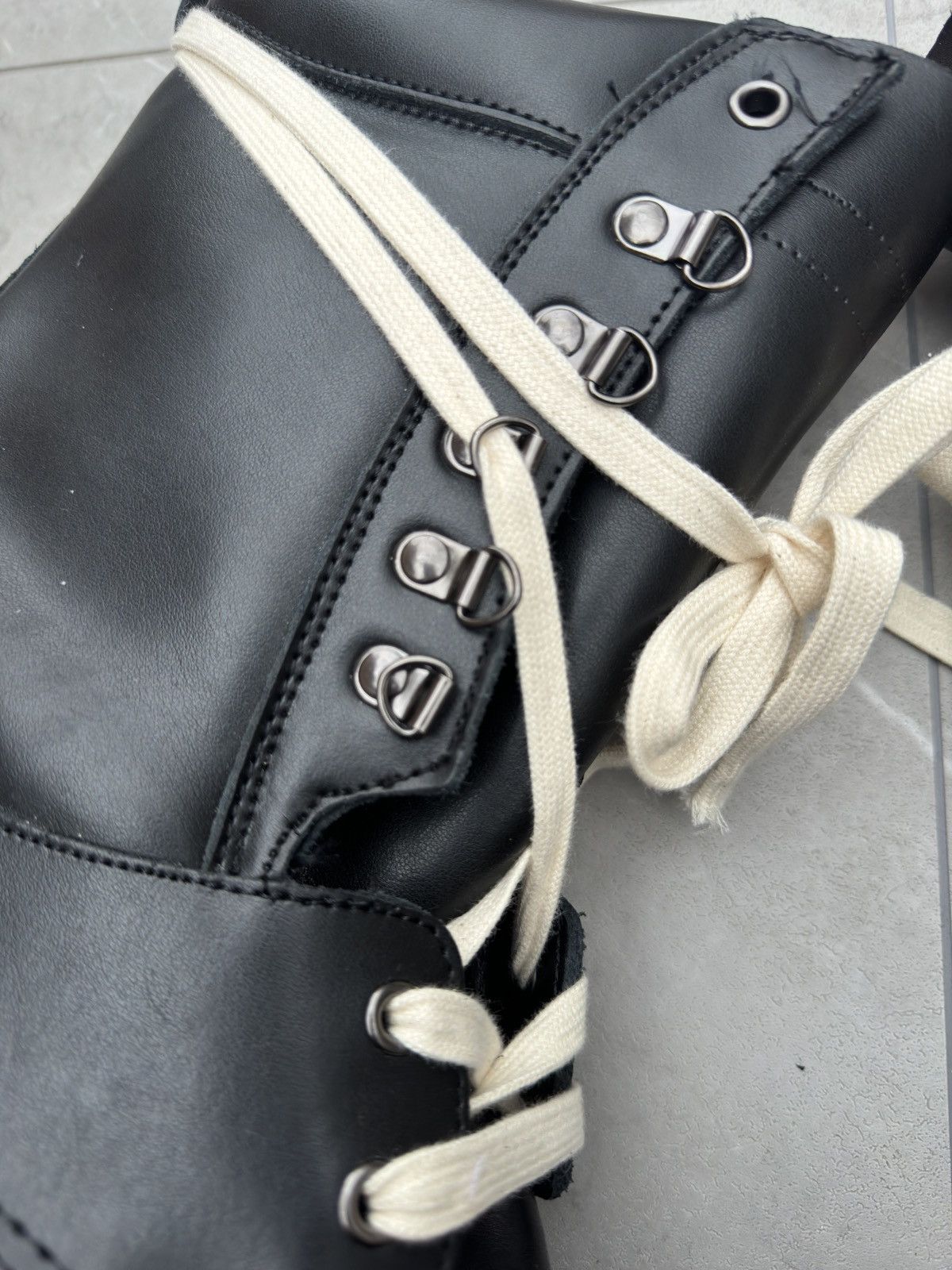 Vintage Black Vintage Military Combat Boots Size US 7 / EU 40 - 11 Thumbnail