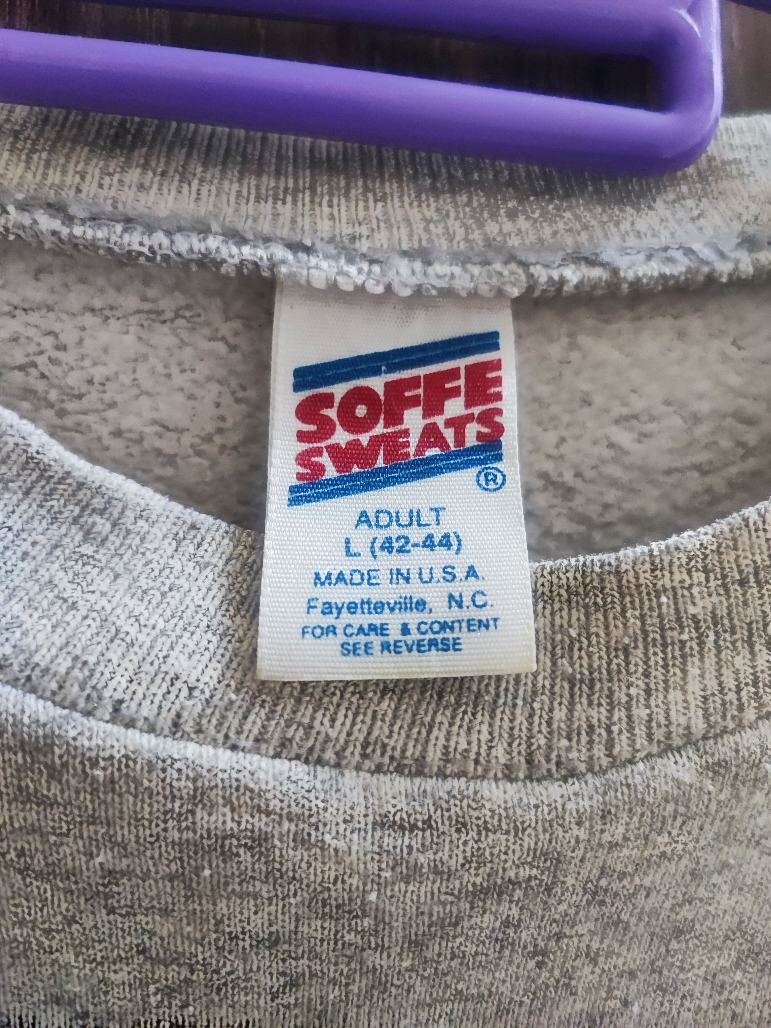 Vintage Vintage US Navy Boxy Sweatshirt Size US L / EU 52-54 / 3 - 5 Thumbnail