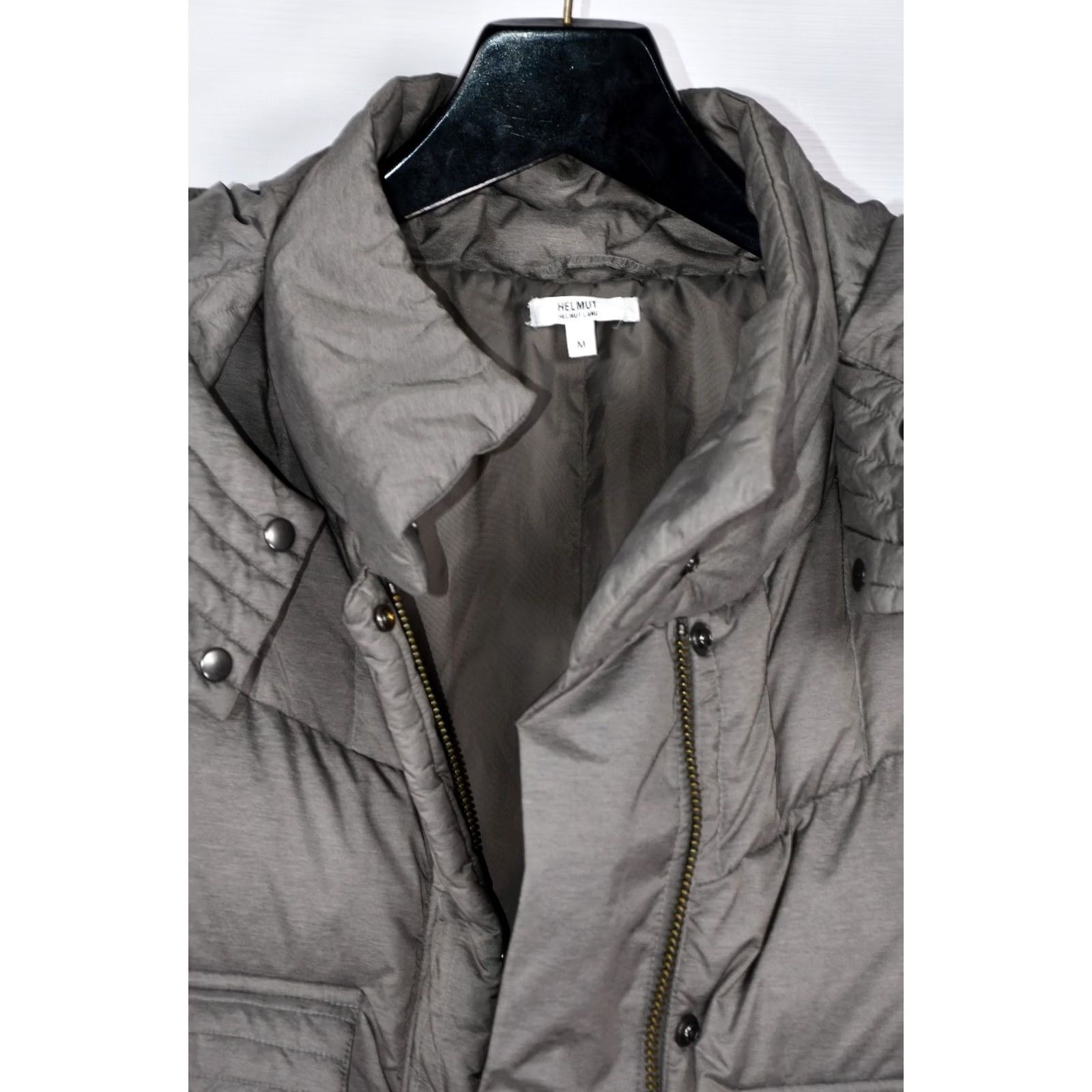 Helmut Lang HELMUT LANG Hooded Puffer Vest Women's M Gray Size M / US 6-8 / IT 42-44 - 6 Thumbnail