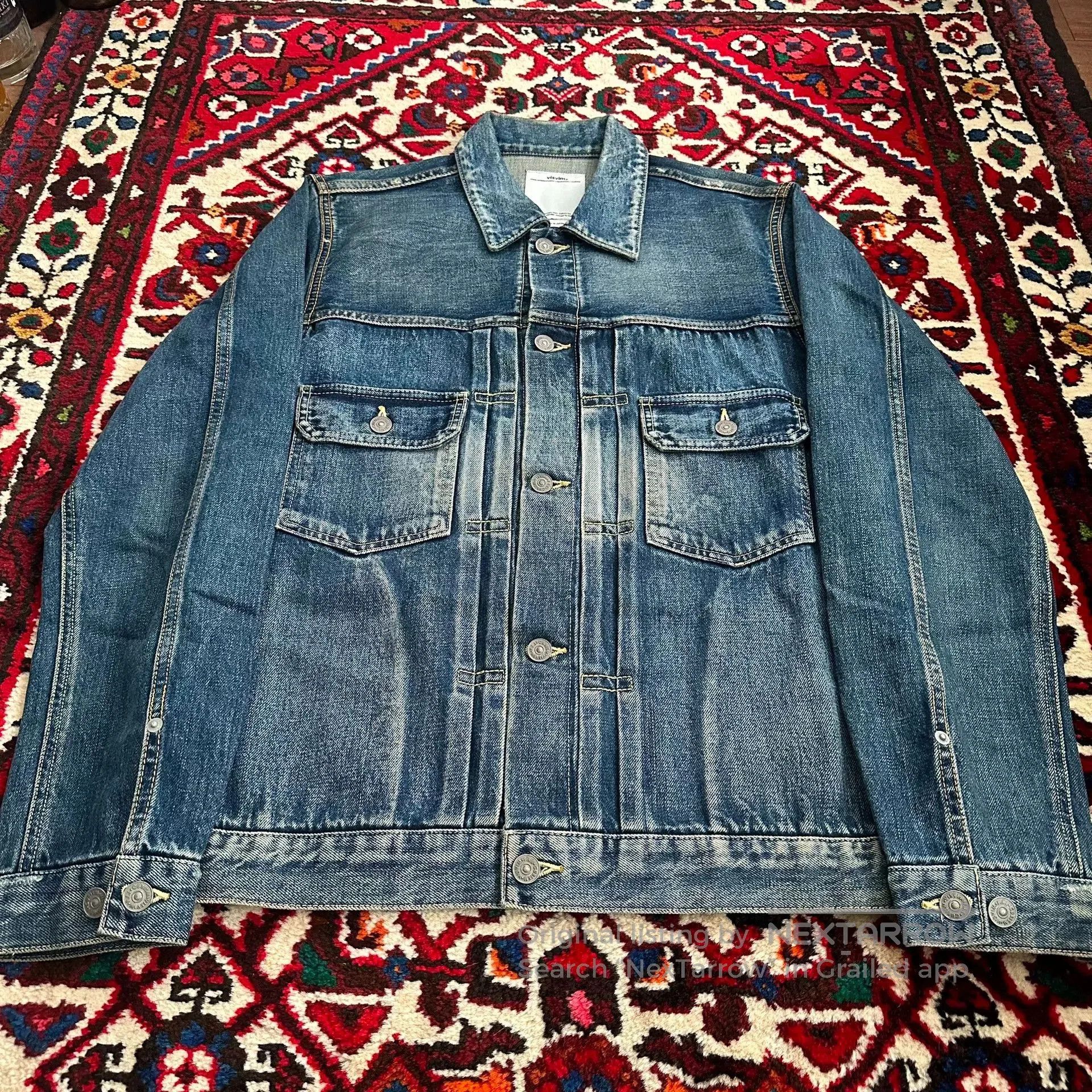 Visvim Visvim Denim Jacket in Rare Design. Size US L / EU 52-54 / 3 - 2 Thumbnail
