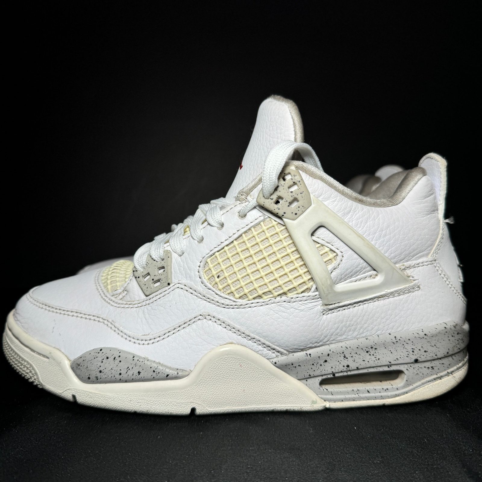 Jordan Brand × Nike Size 7 - Nike Air Jordan 4 Retro GS White Oreo Men's Shoes Size US 7 / EU 40 - 9 Thumbnail