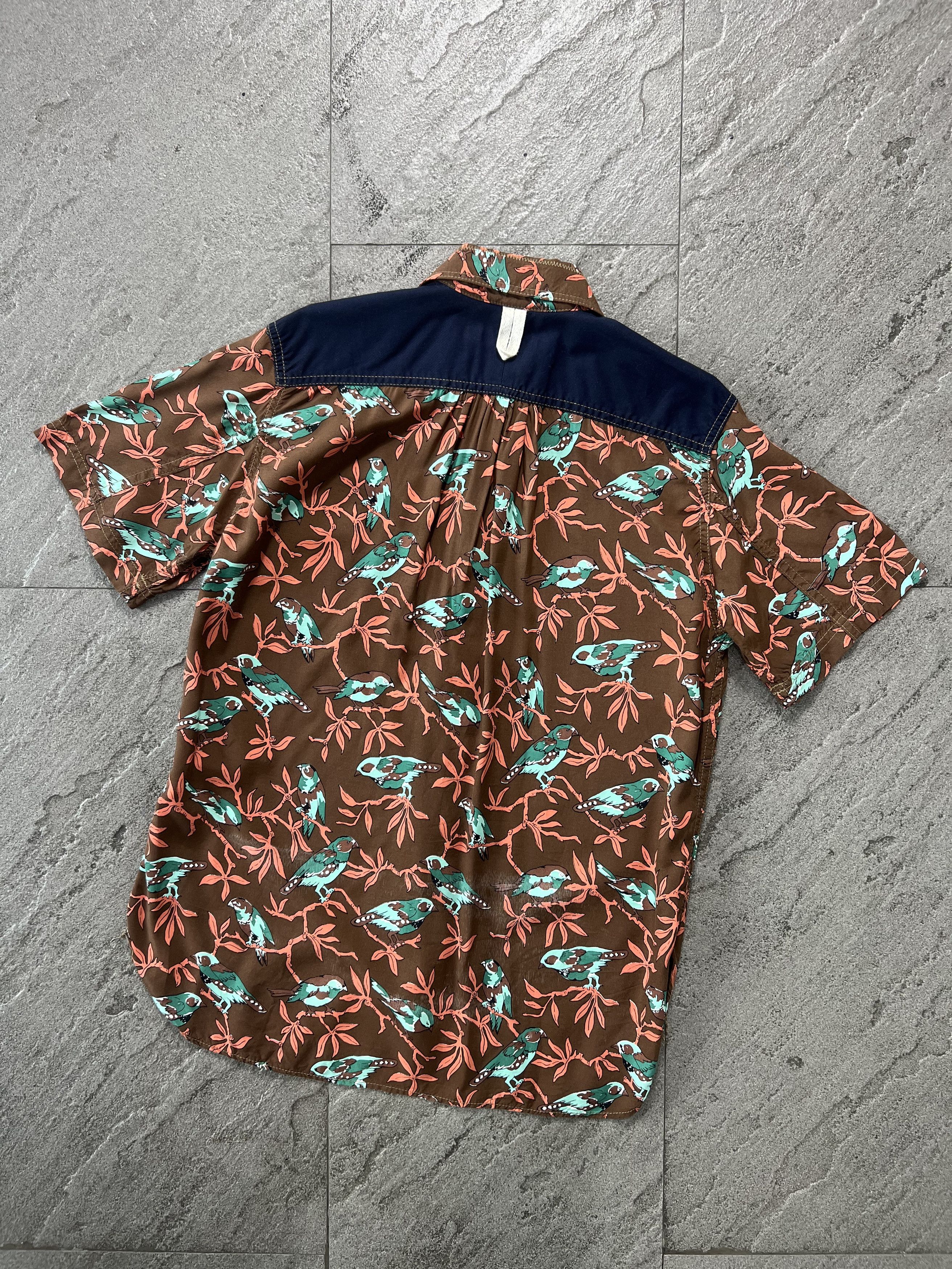 Junya Watanabe Junya Watanabe MAN Comme des Garçons SS17 Aloha Floral Shirt Size US XS / EU 42 / 0 - 2 Thumbnail