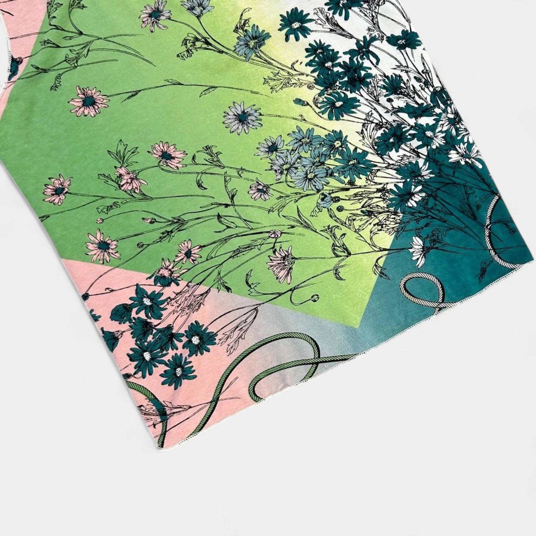 Jean Paul Gaultier Jean Paul Gaultier Floral Floral Tank Top Size M / US 6-8 / IT 42-44 - 3 Thumbnail