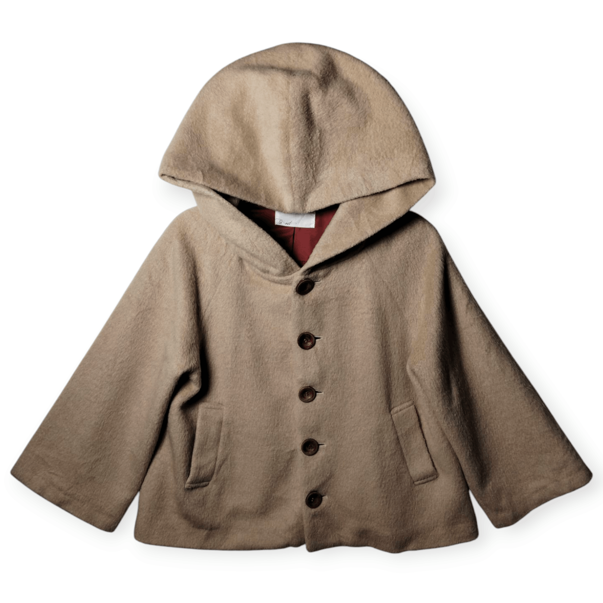 Issey Miyake Ne-net Issey Miyake Wool Cropped Hoodie Jacket - 0017 Size US M / EU 48-50 / 2 - 2 Thumbnail