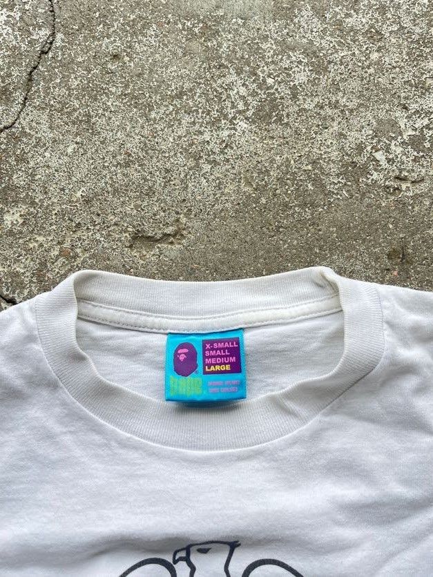 Bape BAPE “Busy Work Ape Shall Never Kill Ape” graphic tee Size US L / EU 52-54 / 3 - 3 Thumbnail