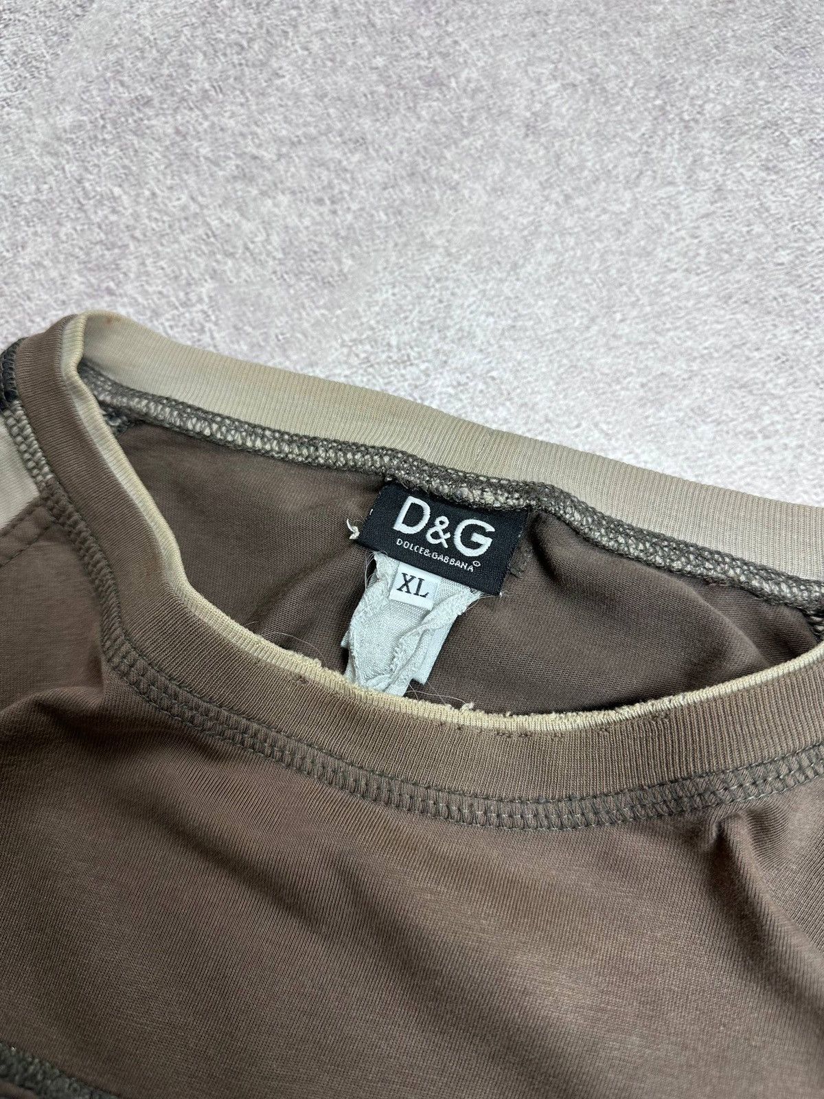 Dolce & Gabbana Vintage Dolce Gabbana Archival Avantgarde Longsleeve Shirt Size US XL / EU 56 / 4 - 7 Thumbnail