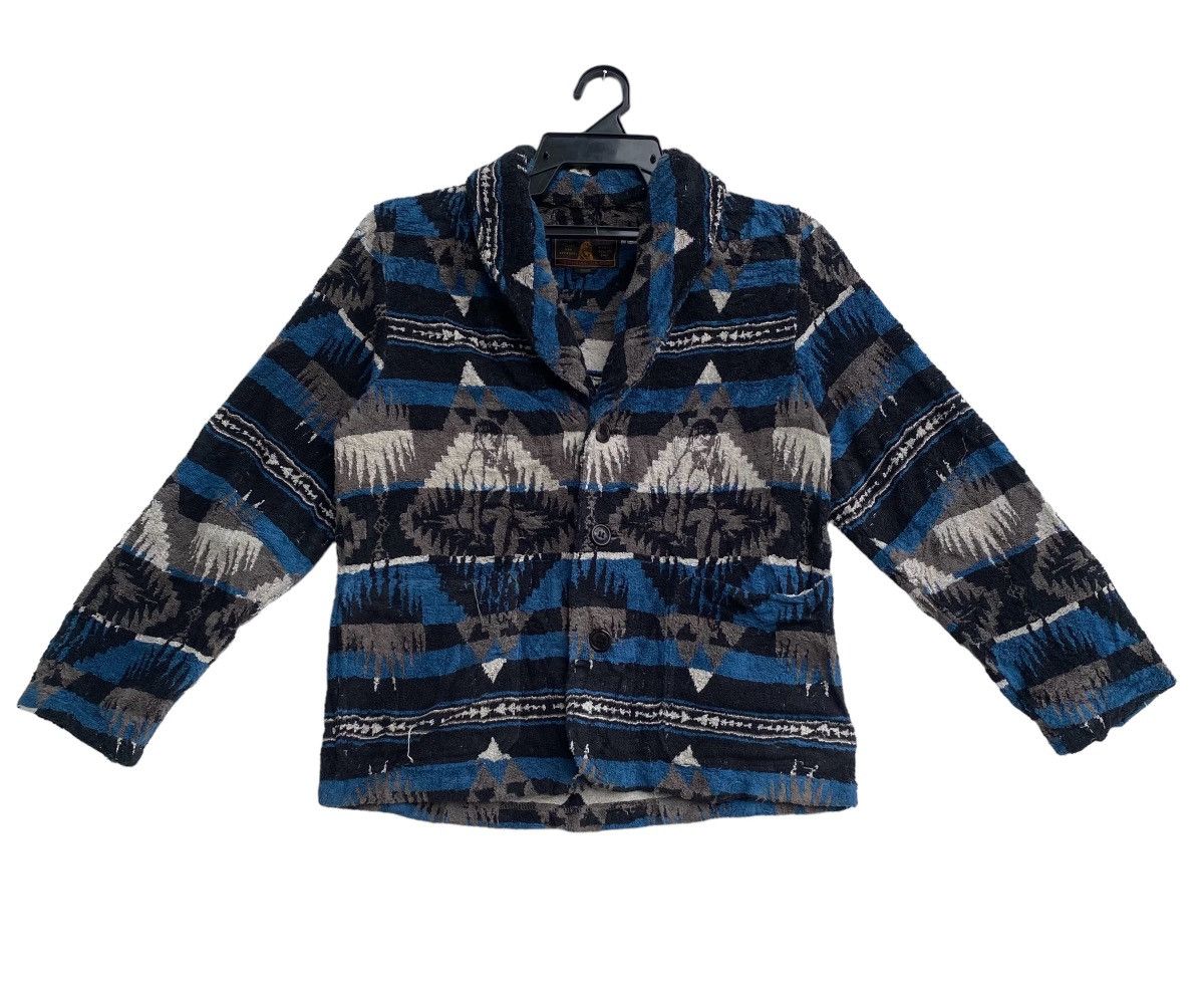 Hysteric Glamour 90s Hysteric Glamour native tribe women logo fleece jacket Size S / US 4 / IT 40 - 1 Thumbnail