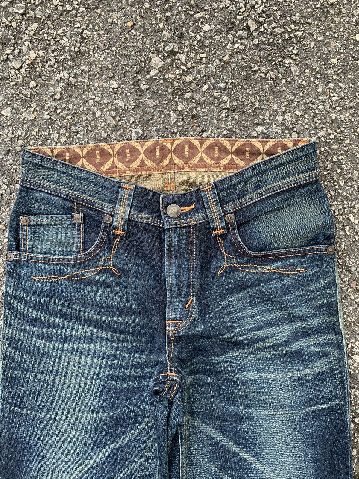 Edwin FLARE💥 EDWIN NAVAJO HIPPIES STYLE RUSTY DISTRESSED DENIM Size US 32 / EU 48 - 5 Thumbnail