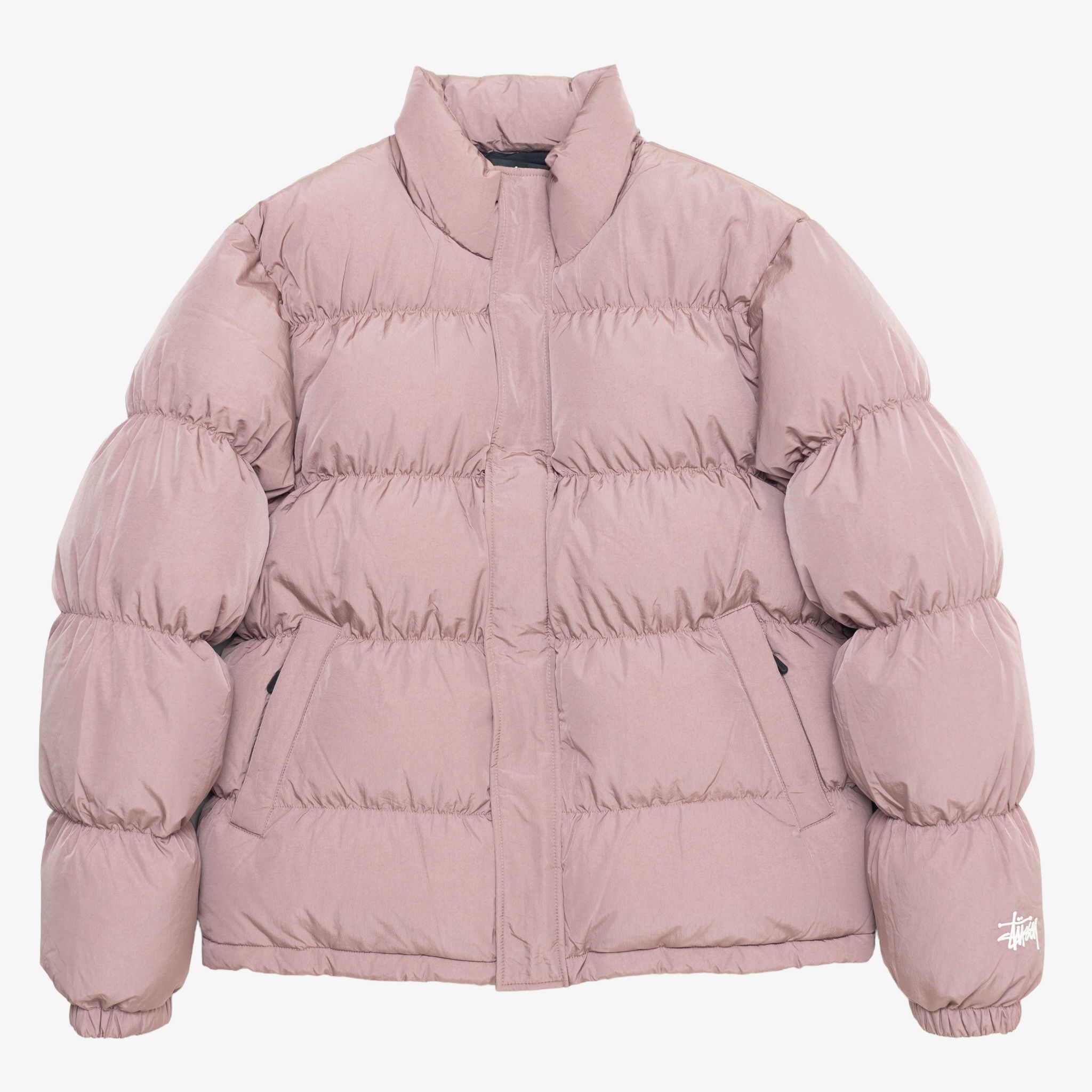 Stussy *FINAL DROP* Maroon Ripstop Down Puffer | Grailed