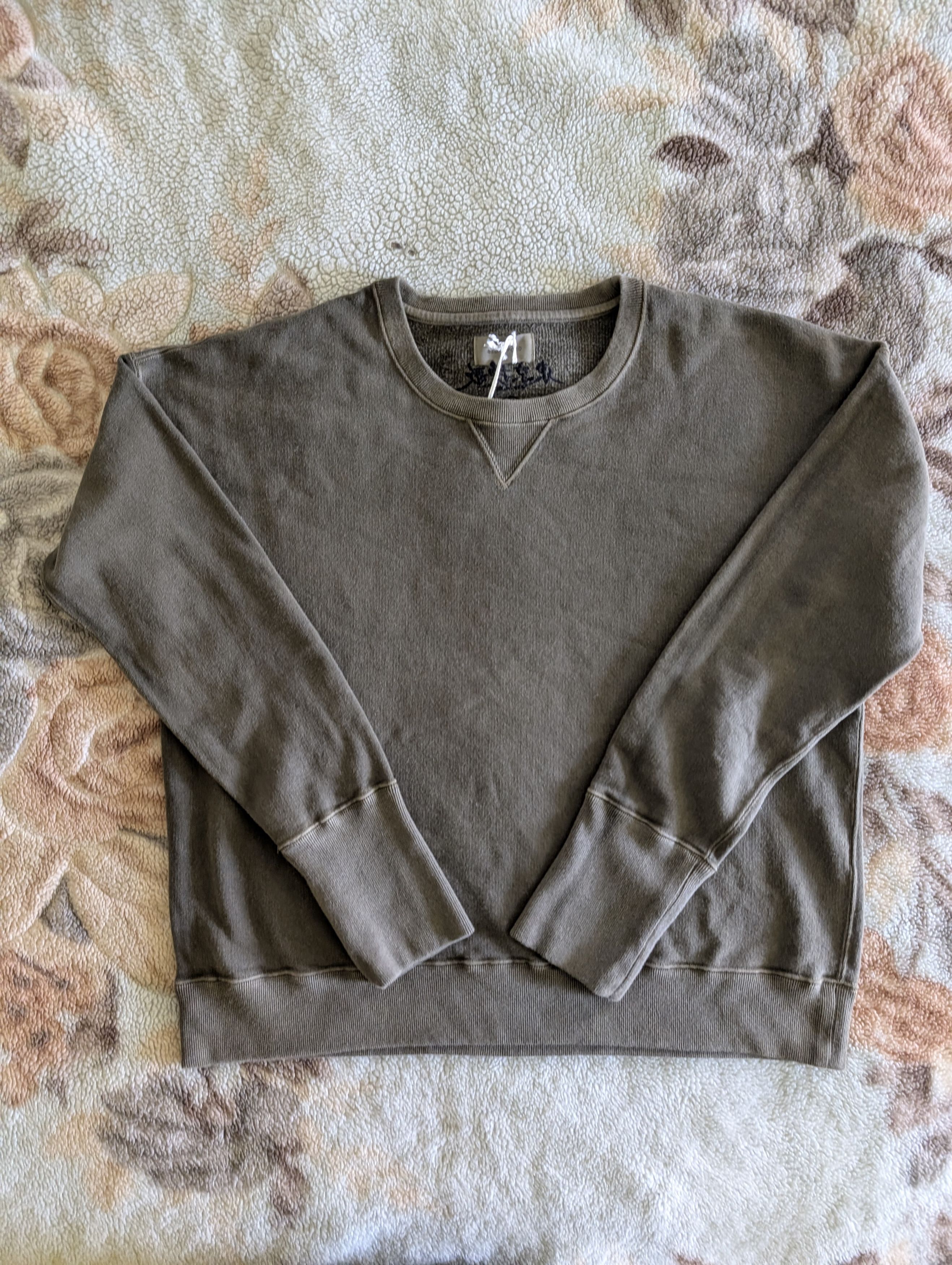 Bed j.w. Ford Garment Dyed Sweatshirt Size US XS / EU 42 / 0 - 1 Thumbnail