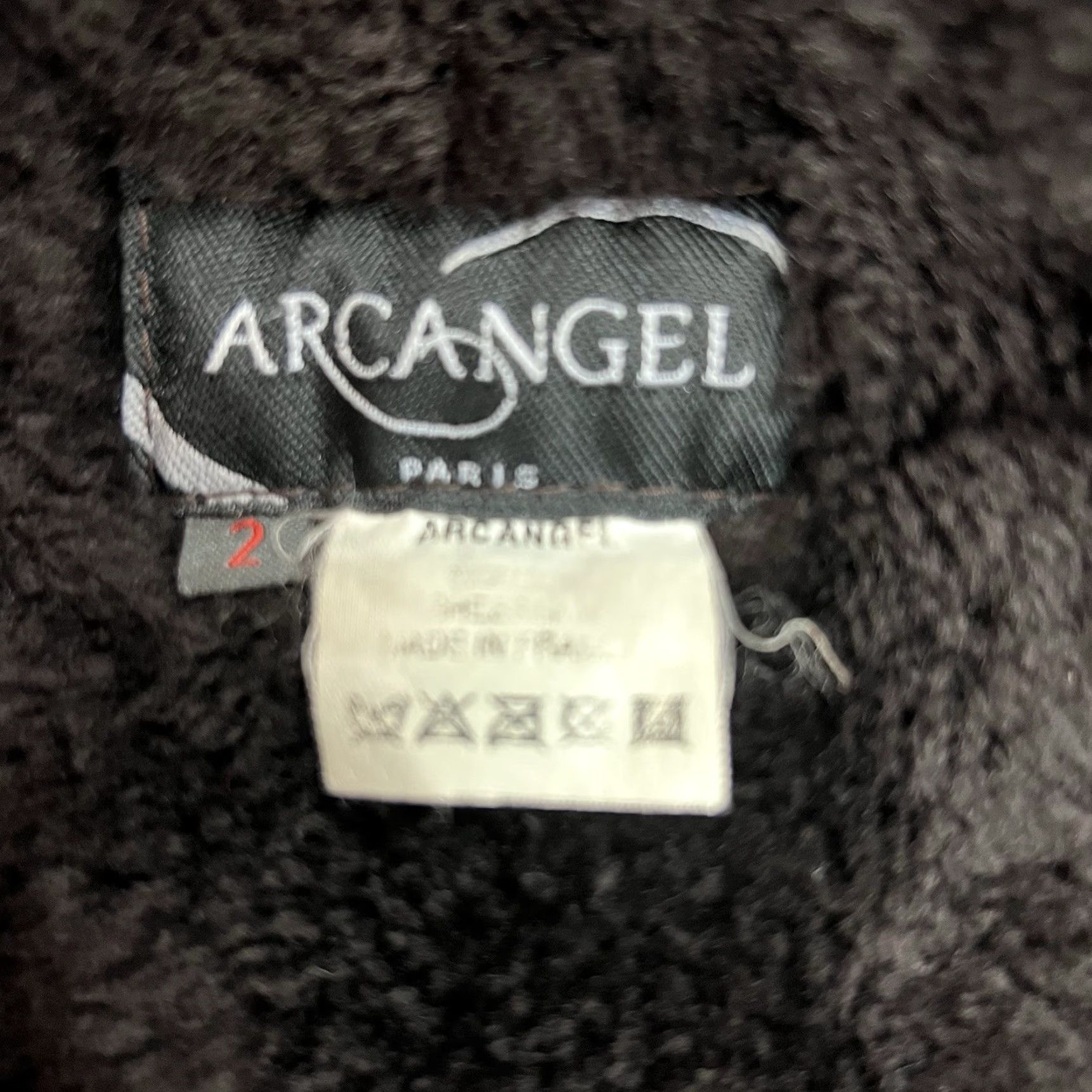 Vintage VINTAGE ArcAngel Paris Shearling Suede Coat Ladies S Brown Fur Lined Wool Zip Button Bomber Jacket Mid-Length Size S / US 4 / IT 40 - 7 Thumbnail