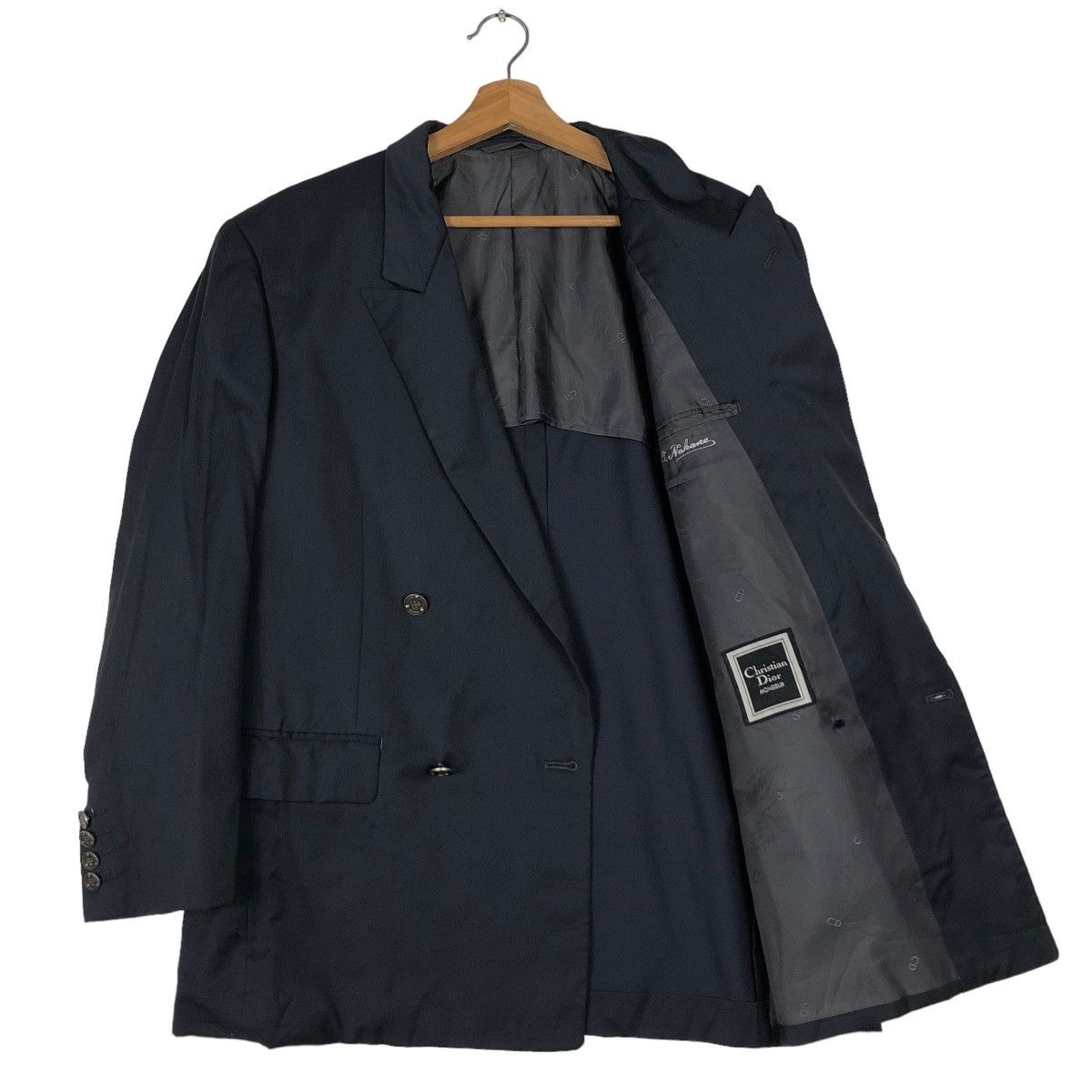 Christian Dior Monsieur 🔥Vintage Double Breast Coats Jacket Christian Dior Monsieur Size US M / EU 48-50 / 2 - 9 Thumbnail