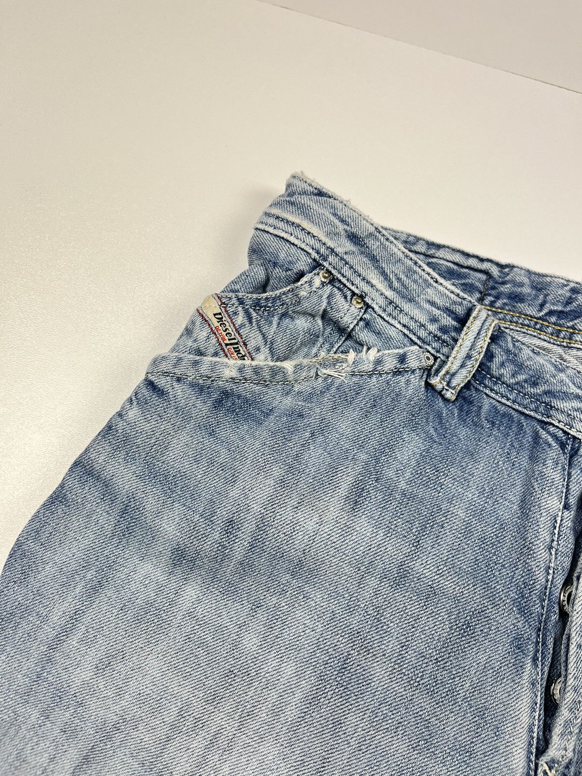 Diesel Vintage Diesel Braddo Carpenter Denim Pants Blue Size 30/34 Size US 30 / EU 46 - 13 Thumbnail