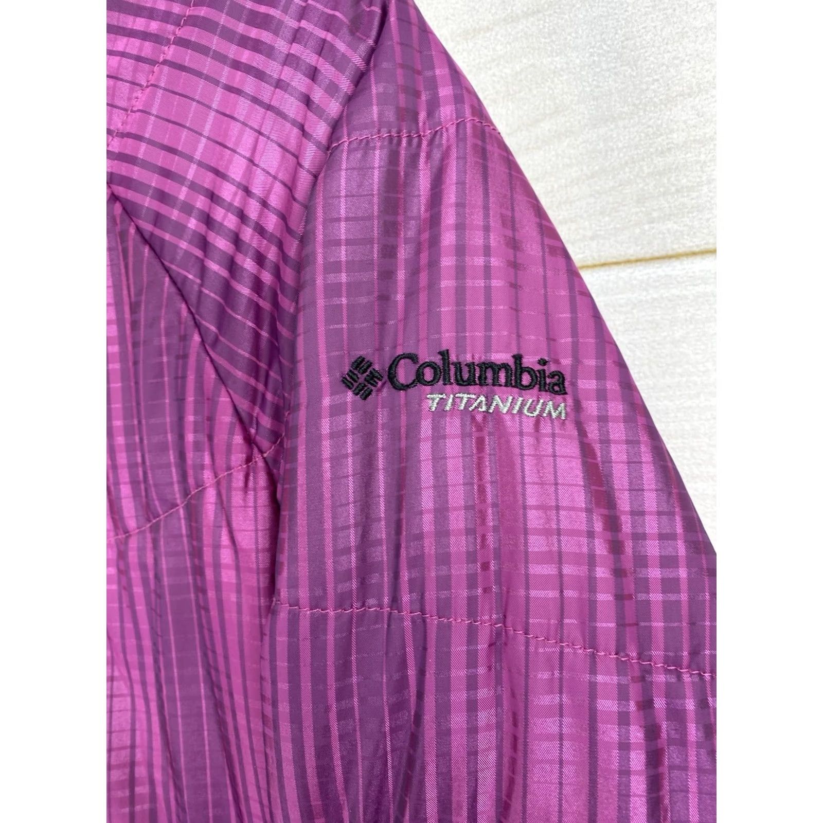 Pinko Columbia Puffer Jacket Womens S Pink Titanium Interchange Omni-Shield Skiing Jacket Size S / US 4 / IT 40 - 4 Thumbnail