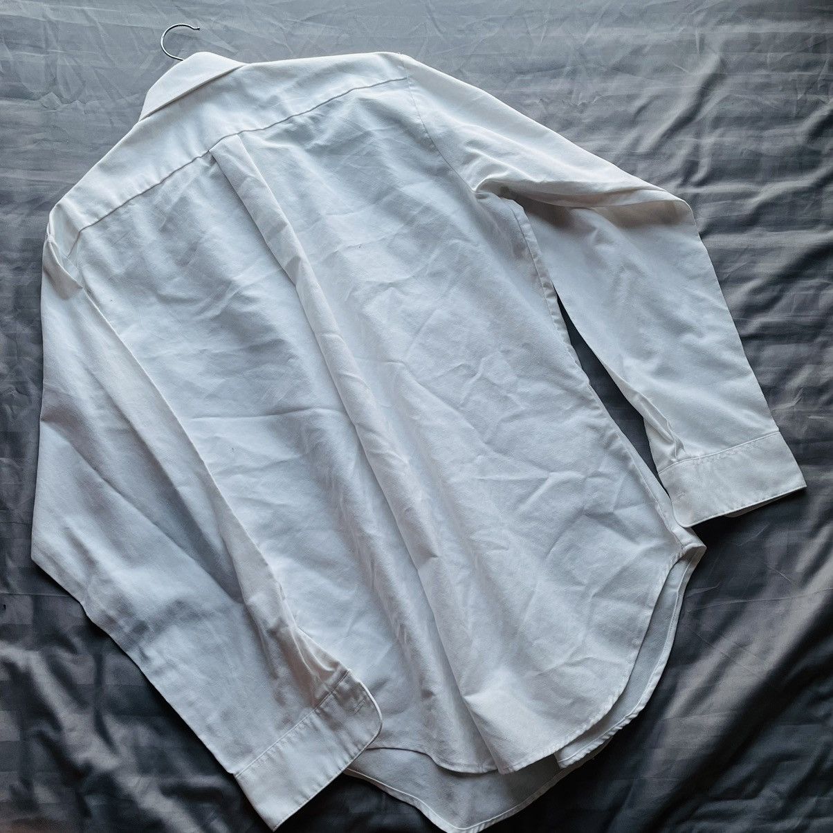 Japanese Brand × Vintage Vintage Solid Cotton Oxford Shirt Size US L / EU 52-54 / 3 - 4 Thumbnail