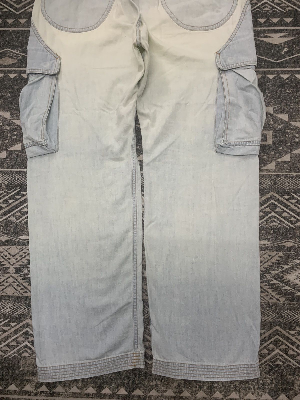 Issey Miyake 90s TSUMORI CHISATO BAGGY MULTIPOCKET JEANS Size US 31 - 12 Thumbnail