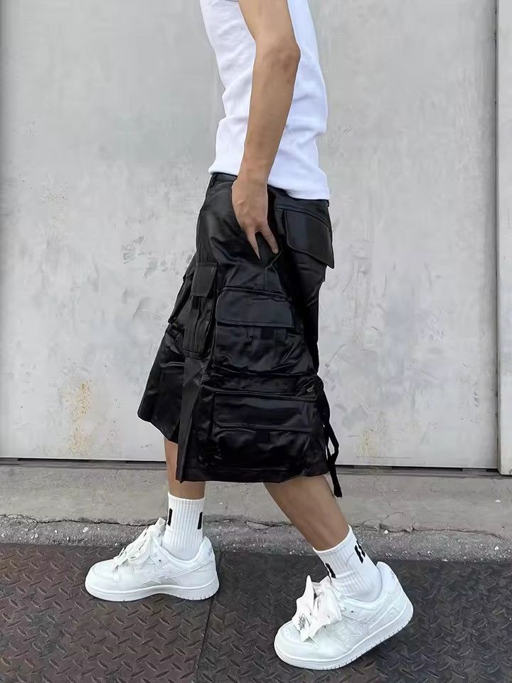 Other Streetwear Baggy Designer Black Loose Waterproof Shorts Size US 30 / EU 46 - 4 Thumbnail