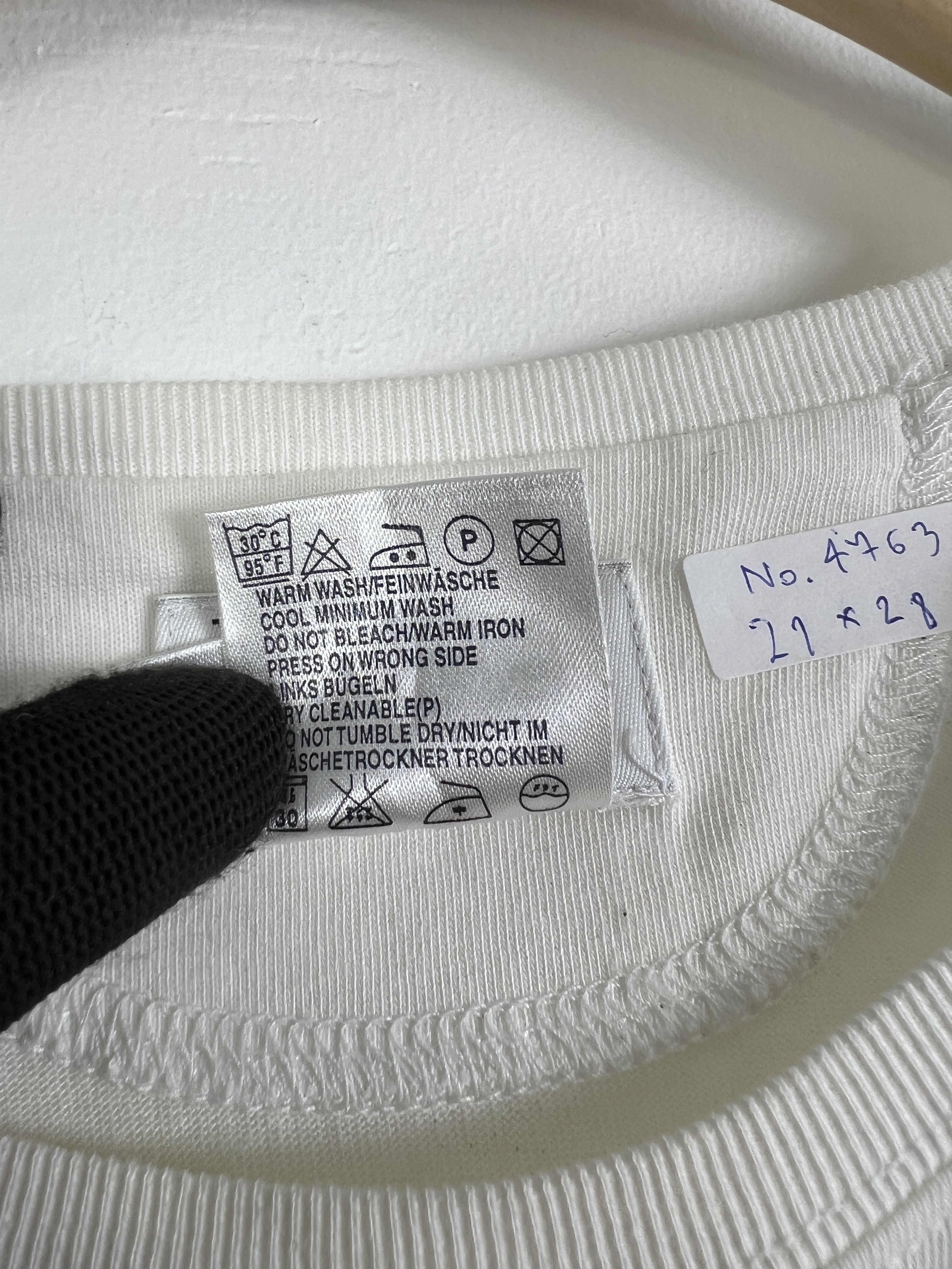 Escada × Escada Sport No.4763 Escada Sport Embroidery Box Logo Tee (M) Size US M / EU 48-50 / 2 - 7 Thumbnail